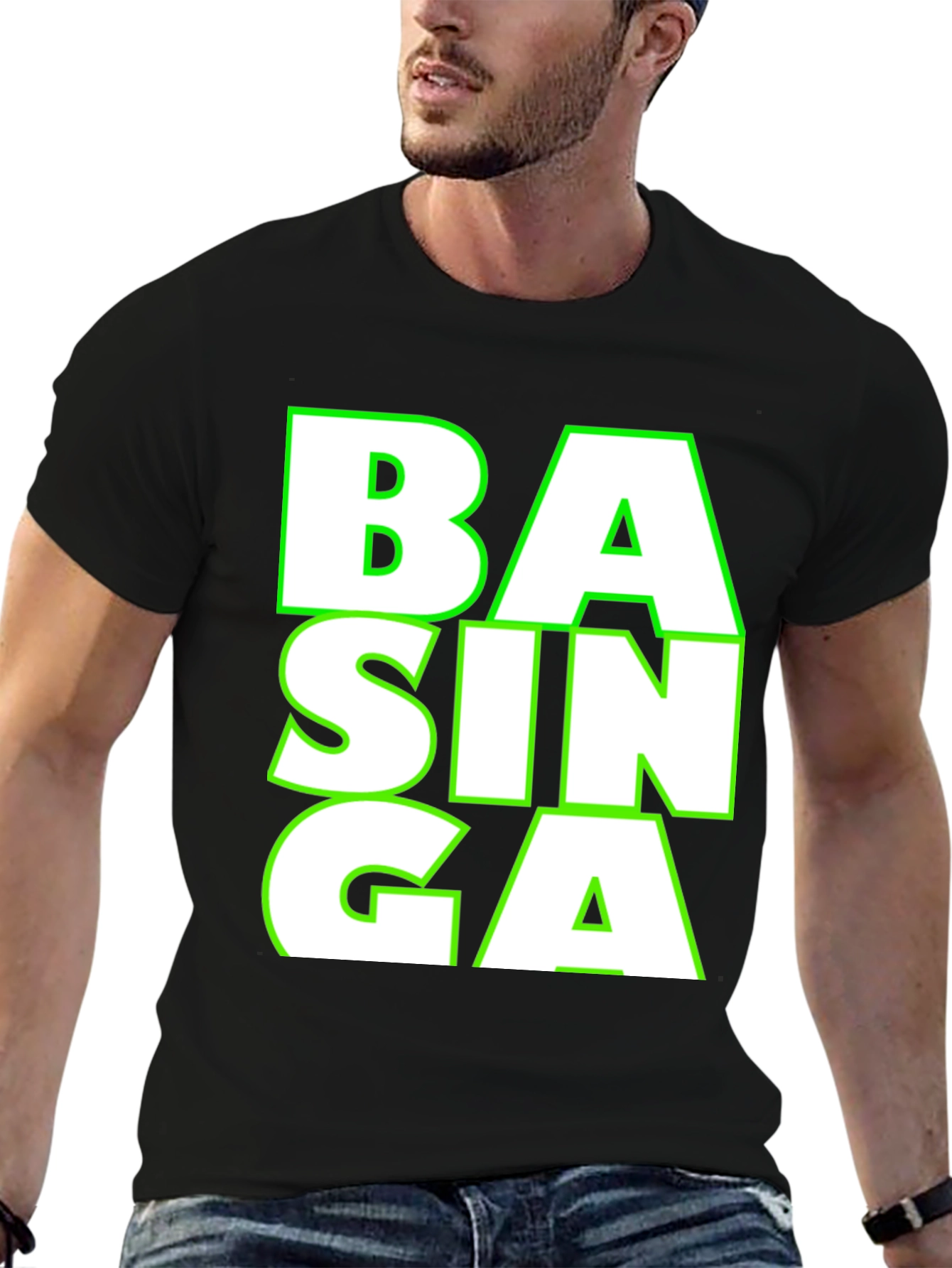 Basinga Graphic T-Shirt - Bold Statement Tee