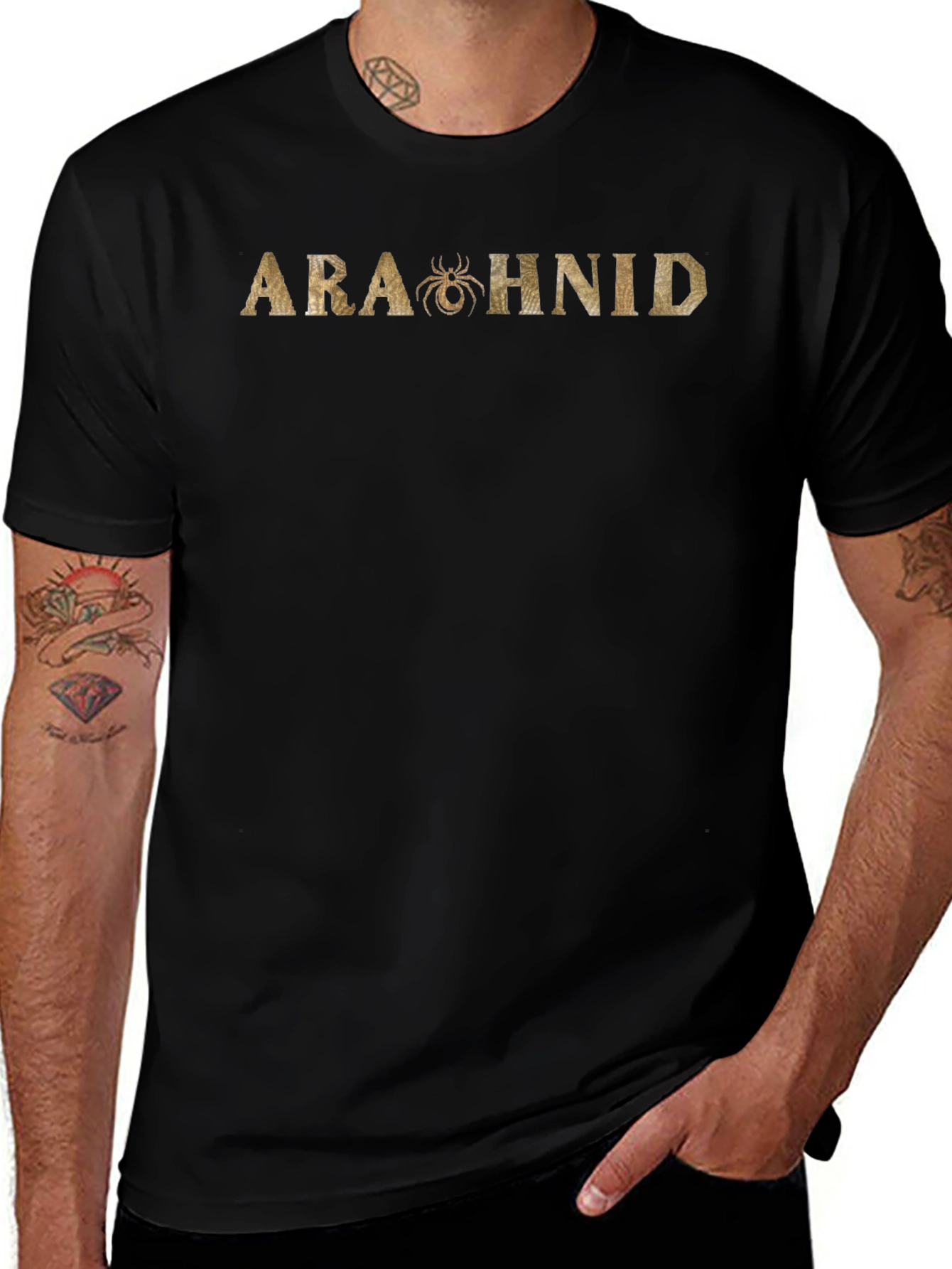 Arachnid Graphic Tee - Spider Design
