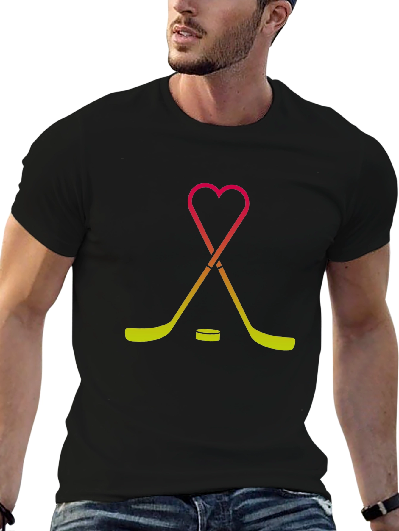 Hockey Love Graphic Tee