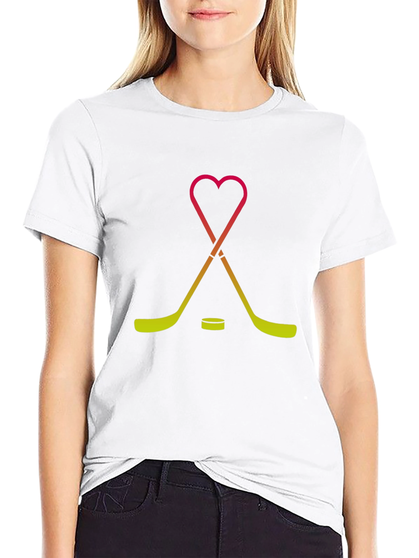 Hockey Love Graphic Tee