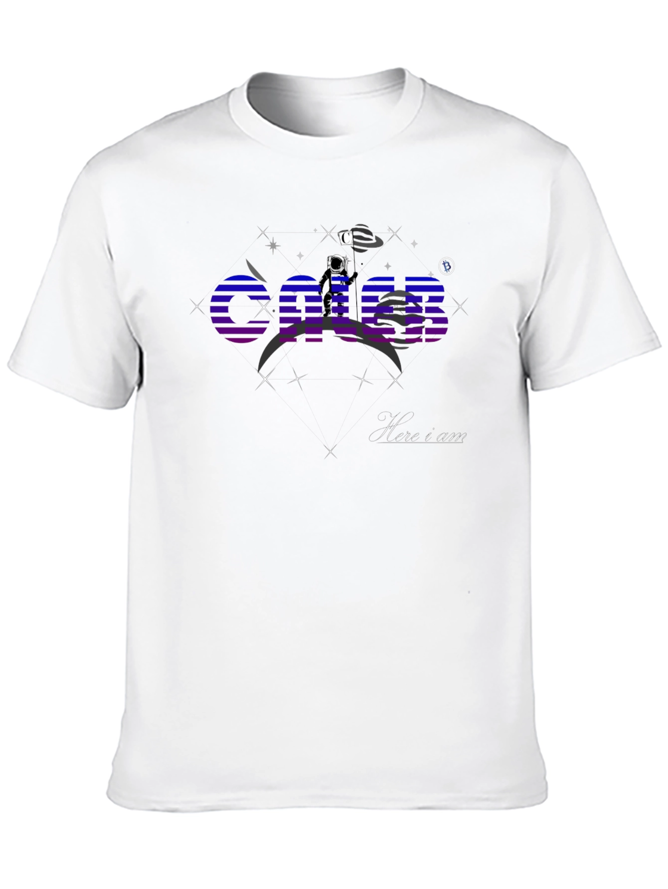 Cosmic Horizon T-Shirt - Space Astronaut Design