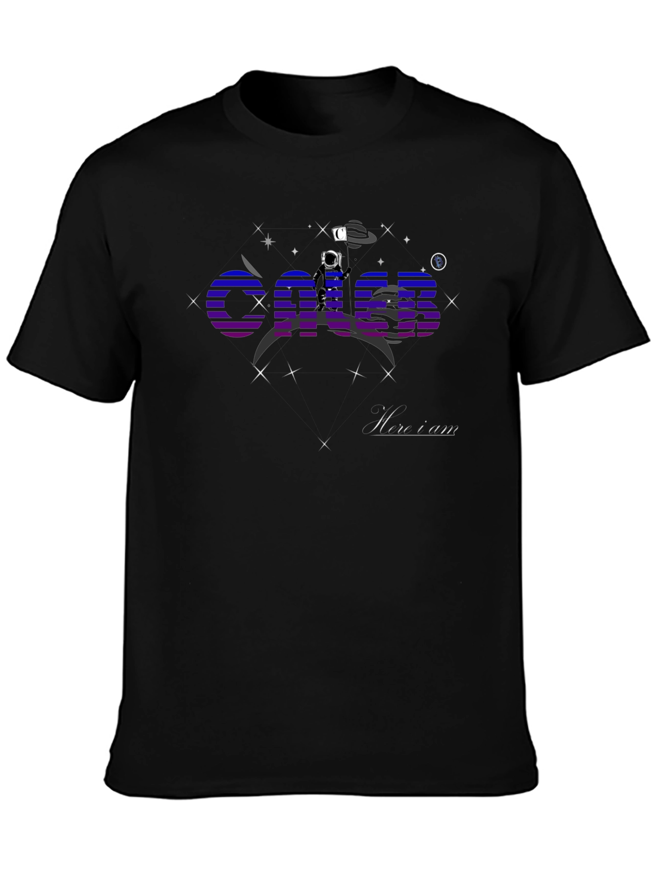 Cosmic Horizon T-Shirt - Space Astronaut Design