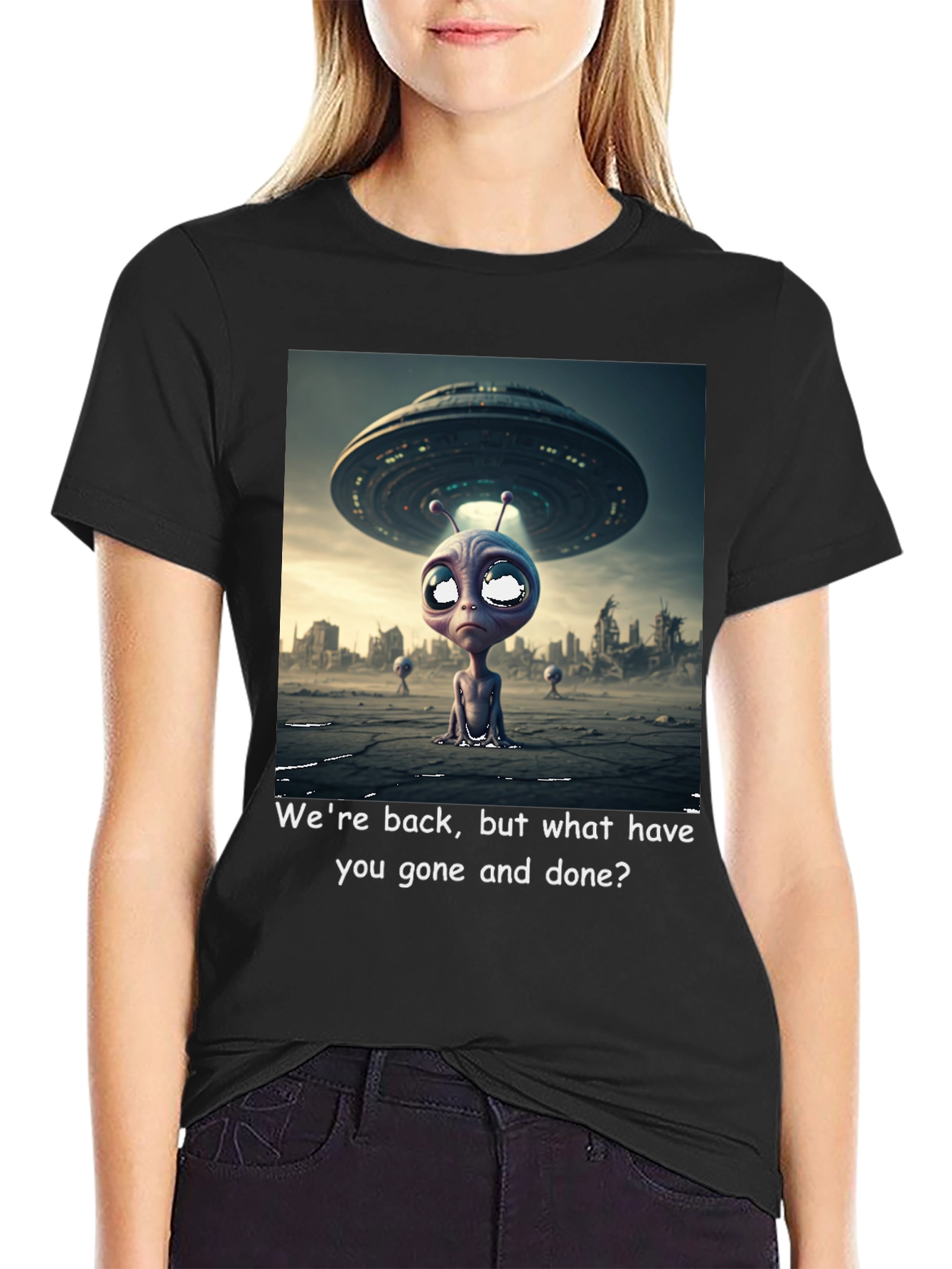Alien UFO T-Shirt - Were Back!