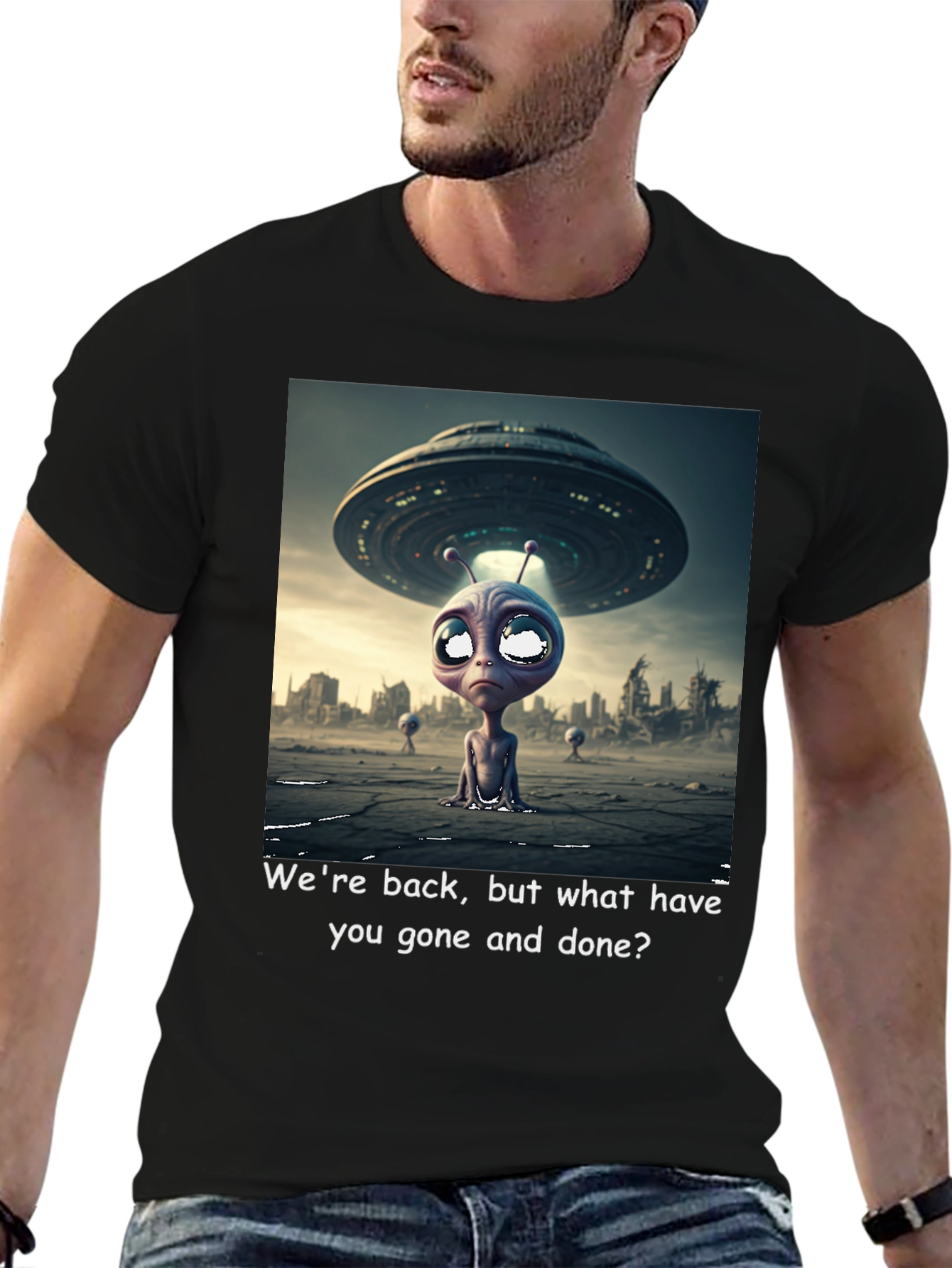 Alien UFO T-Shirt - Were Back!