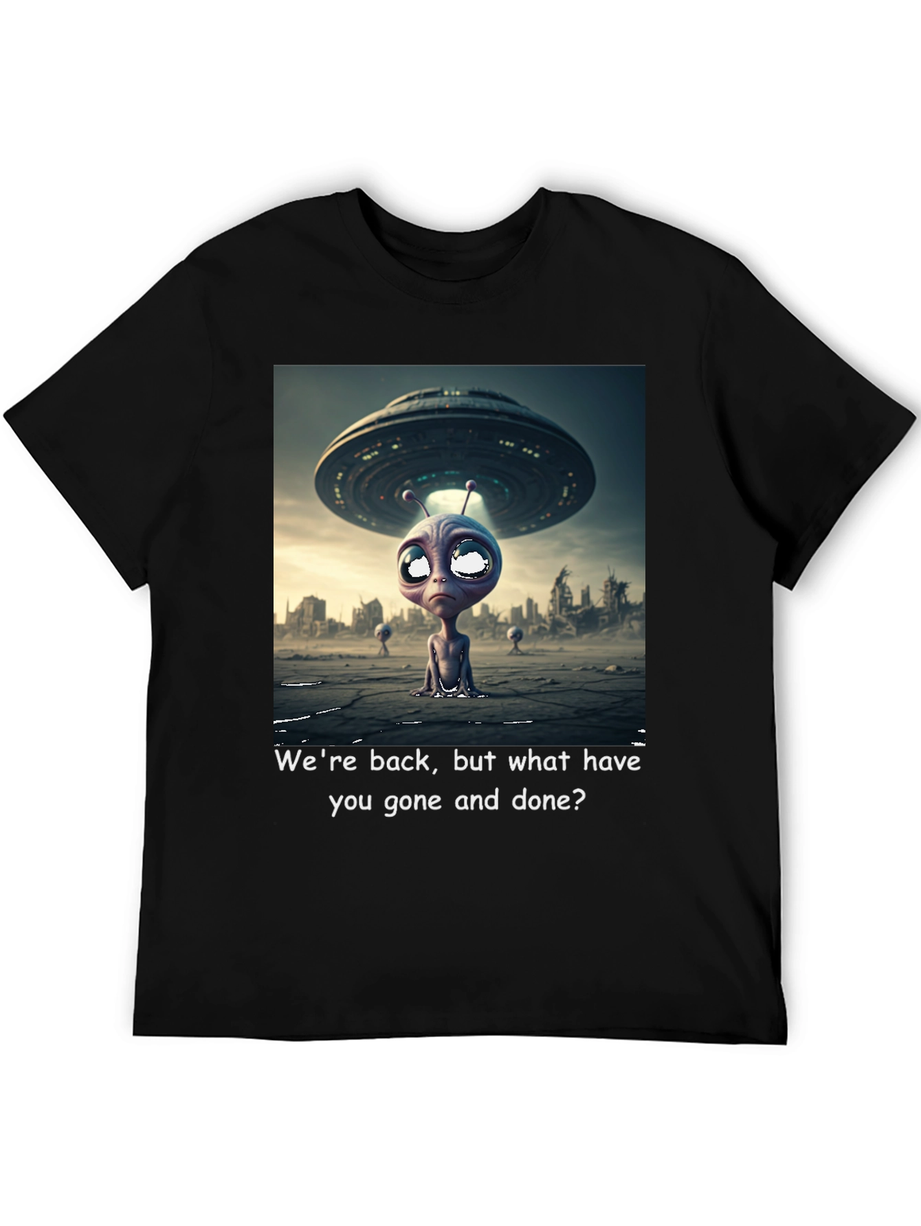 Alien UFO T-Shirt - Were Back!