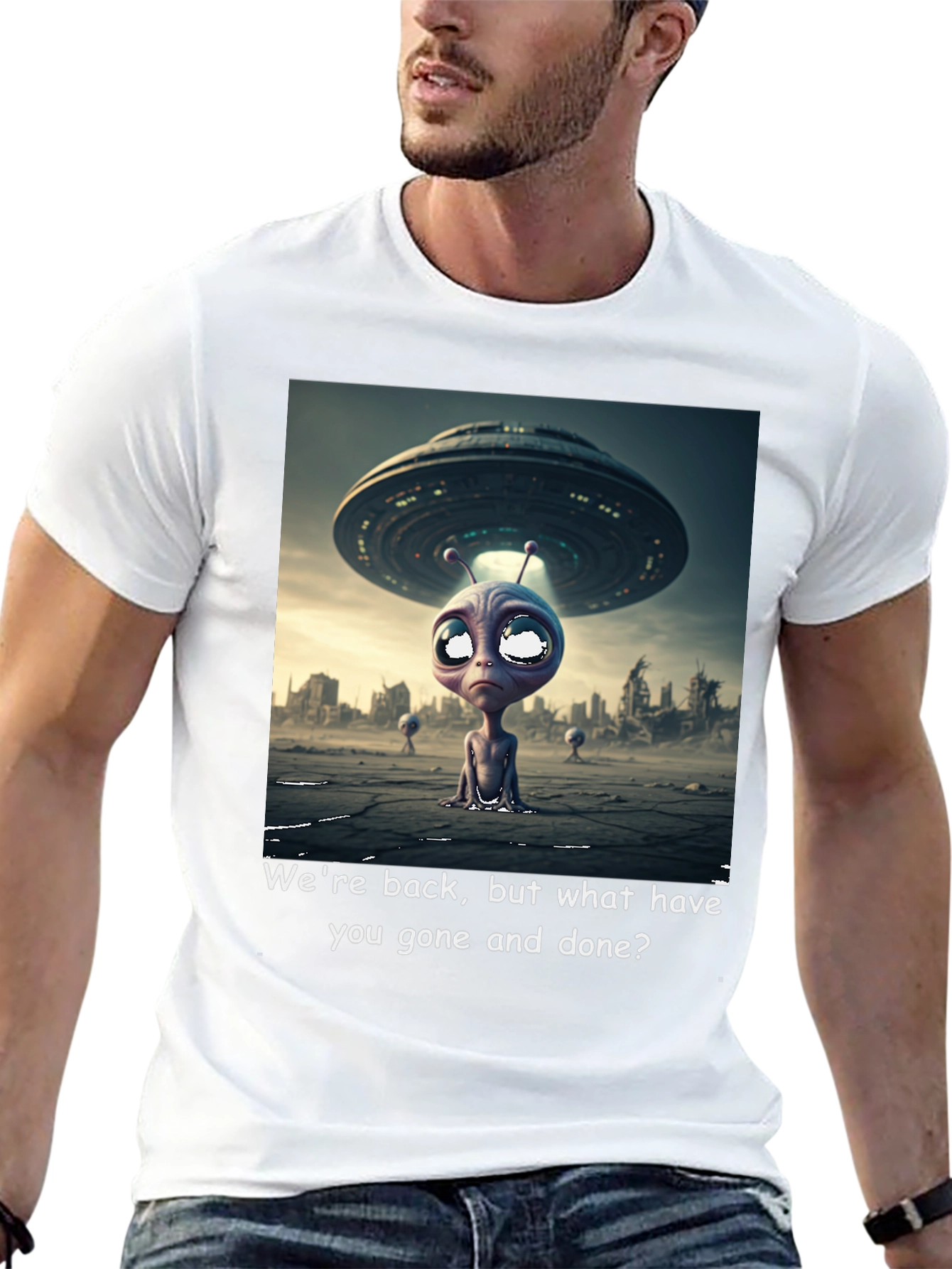 Alien UFO T-Shirt - Were Back!