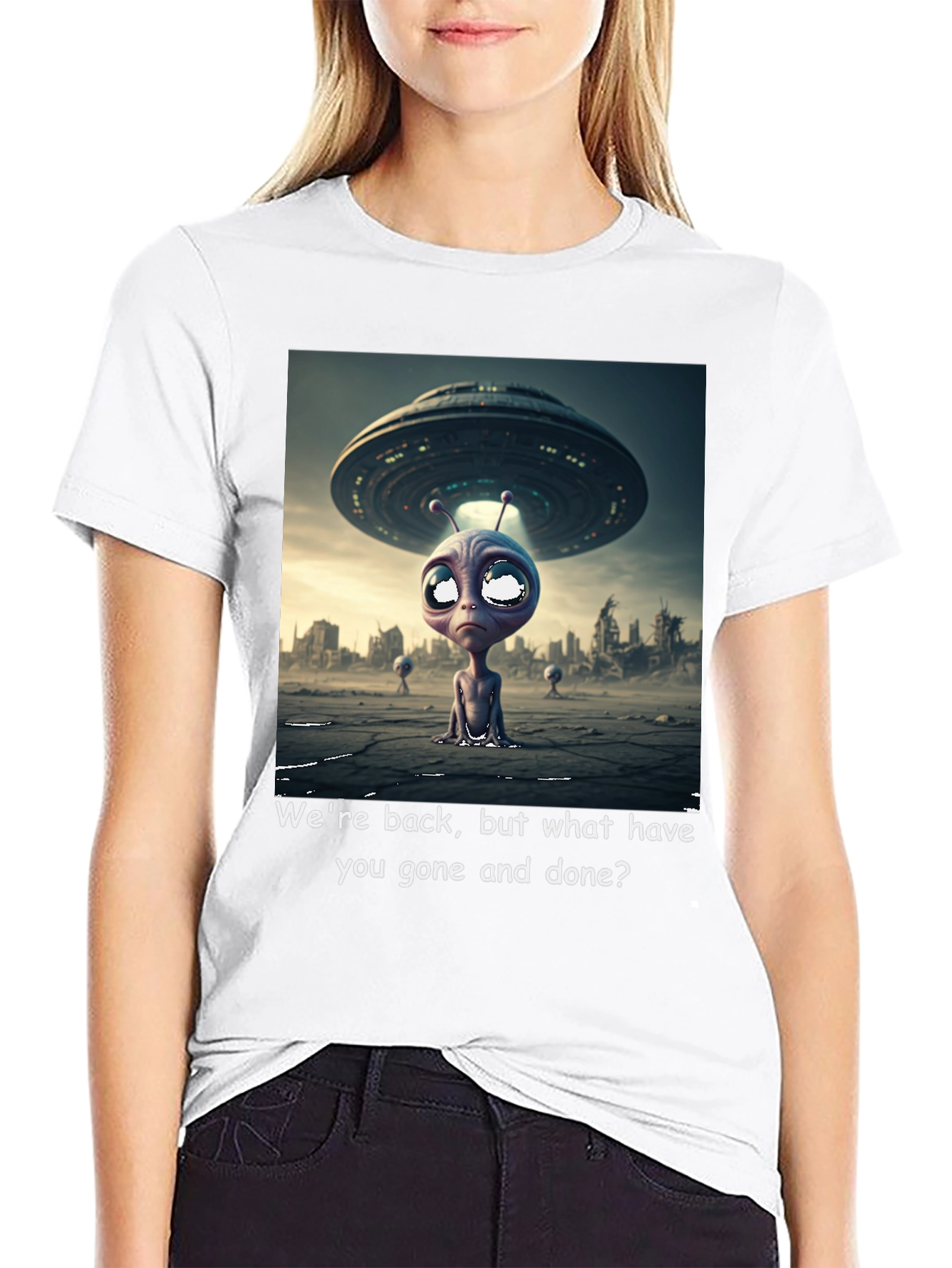Alien UFO T-Shirt - Were Back!