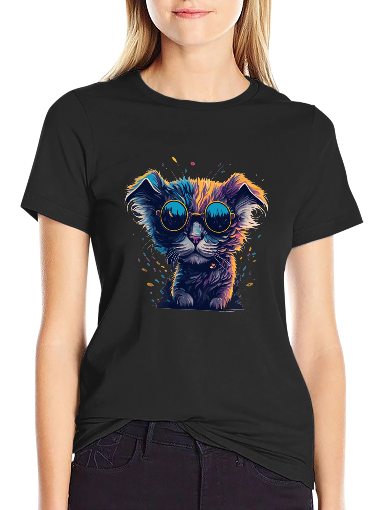 Cool Cat T-Shirt: Graphic Tee