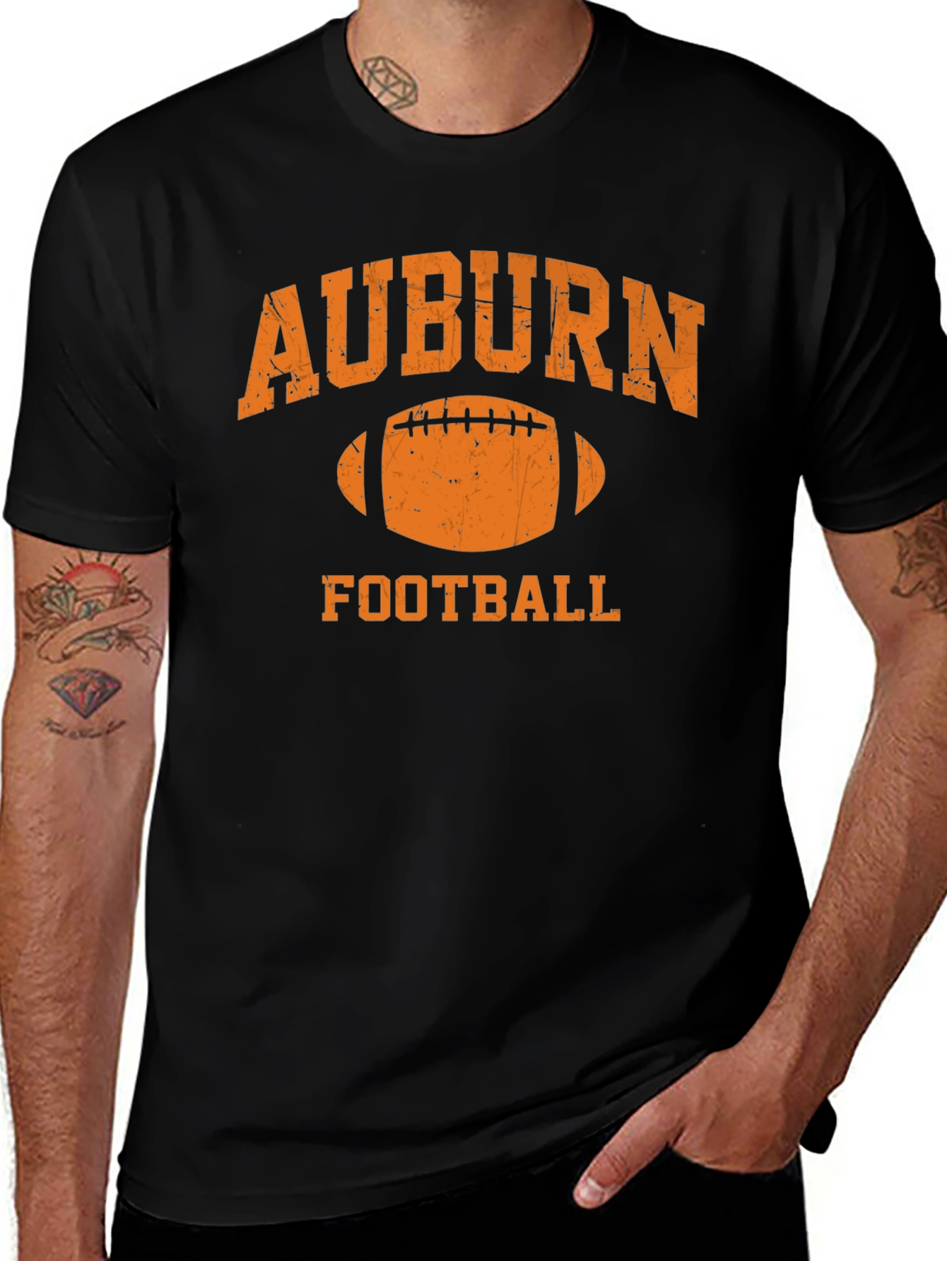 Auburn Football Graphic T-Shirt