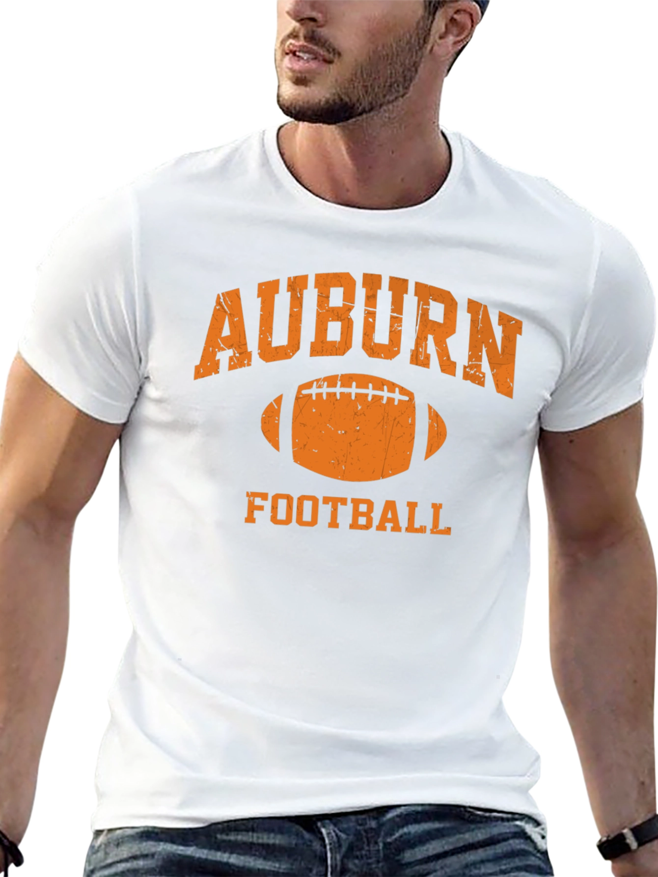 Auburn Football Graphic T-Shirt