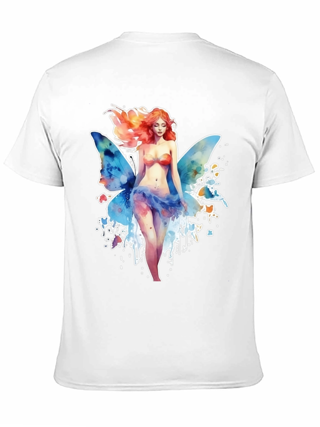 Fairy Watercolor Graphic T-Shirt