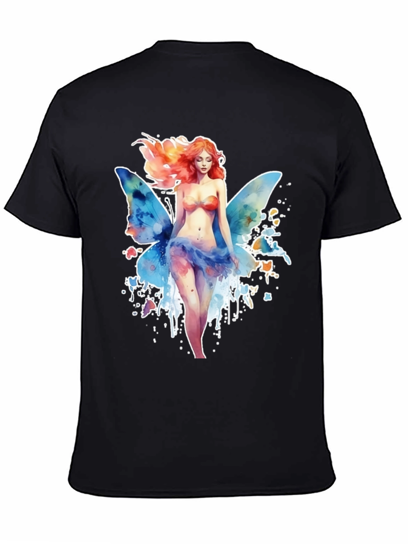 Fairy Watercolor Graphic T-Shirt