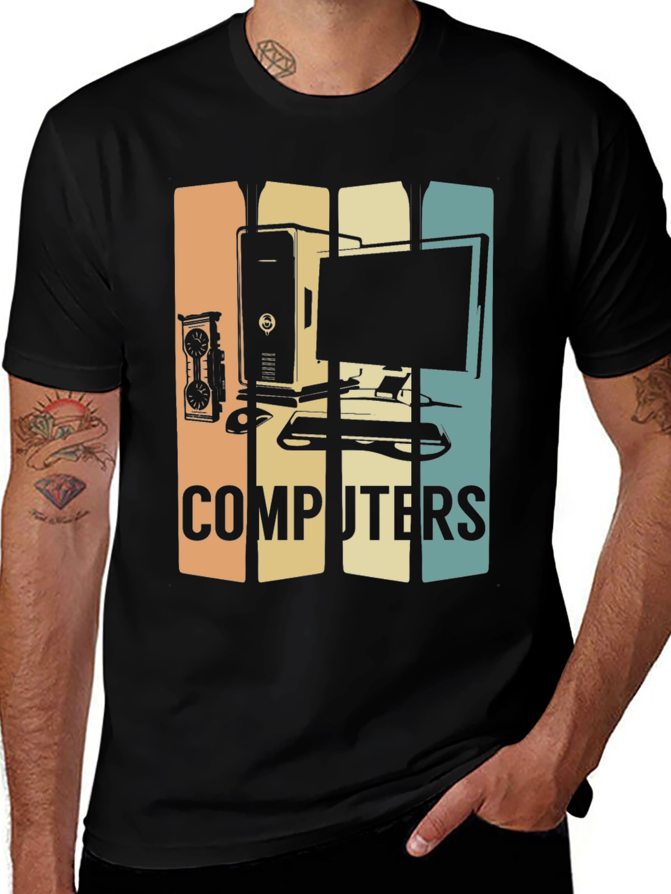 Retro Computers Graphic T-Shirt