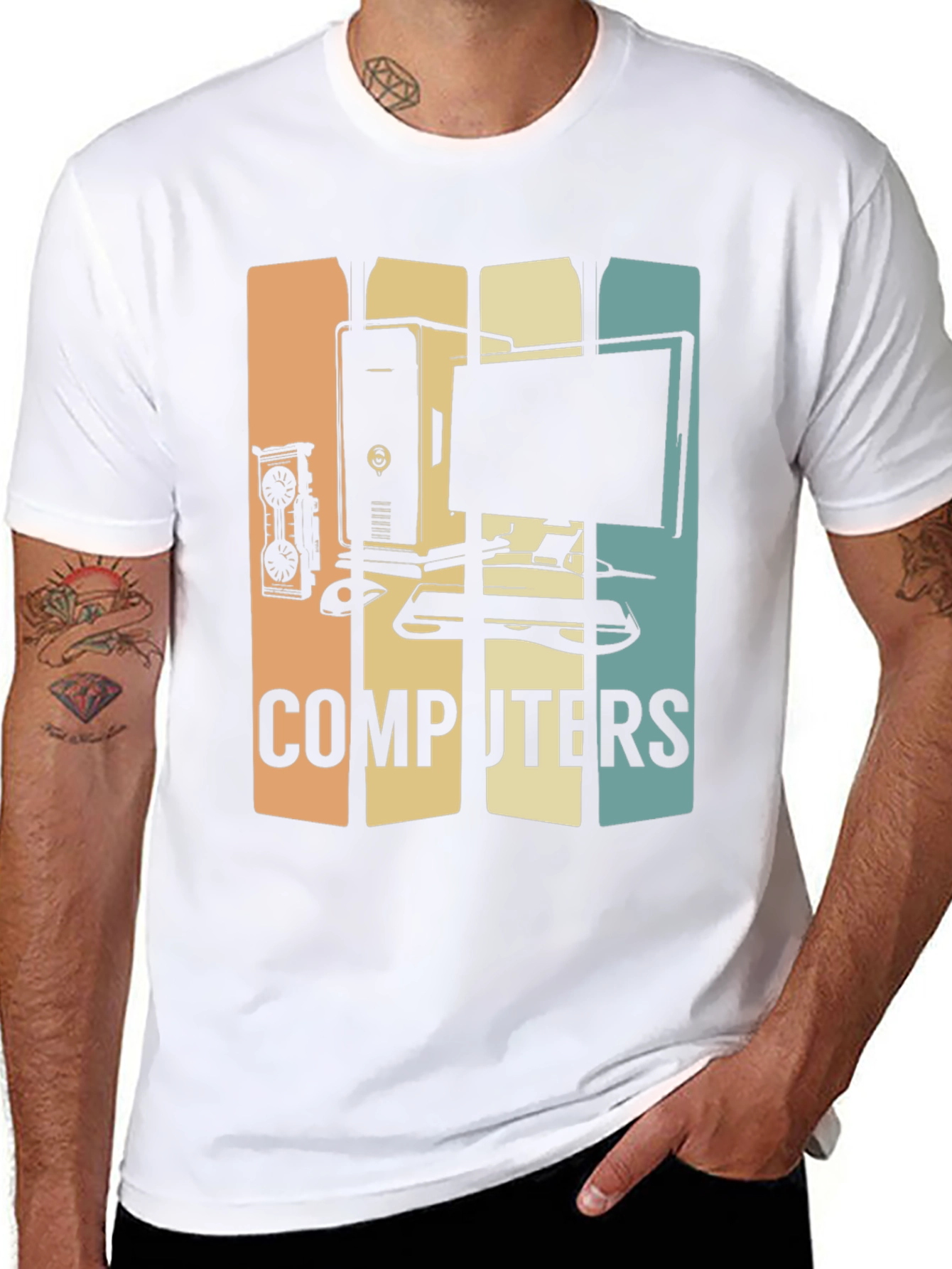 Retro Computers Graphic T-Shirt