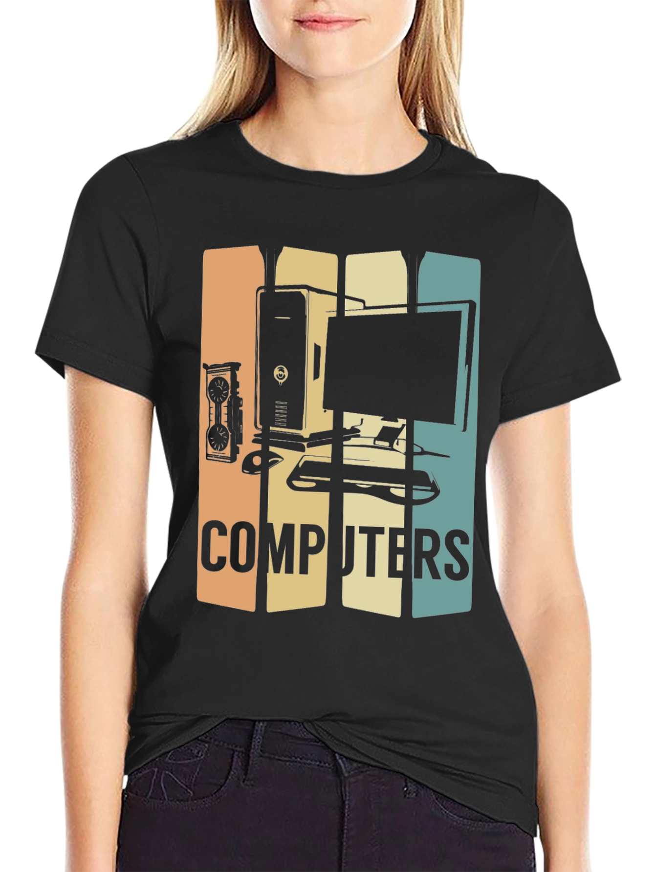 Retro Computers Graphic T-Shirt