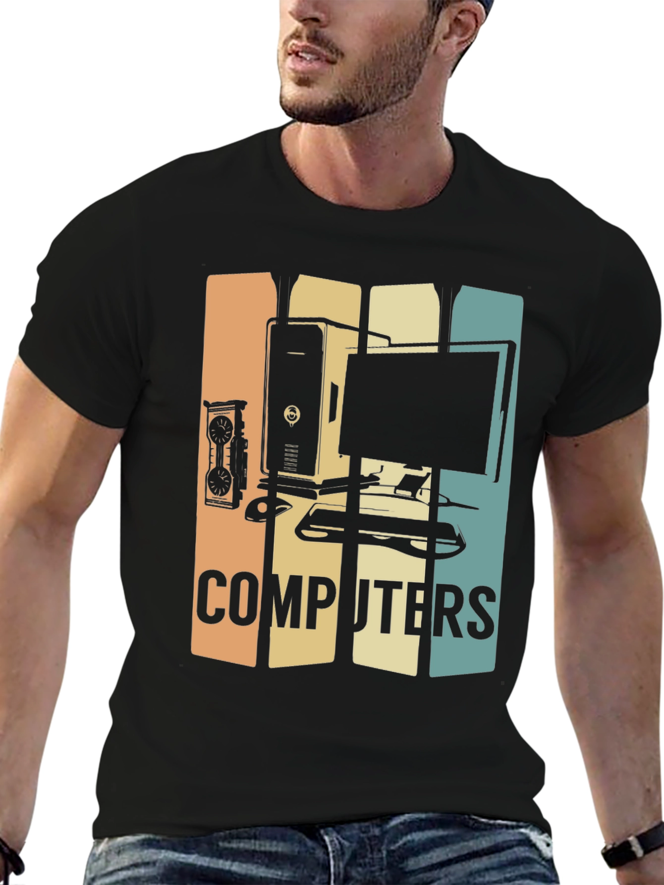 Retro Computers Graphic T-Shirt