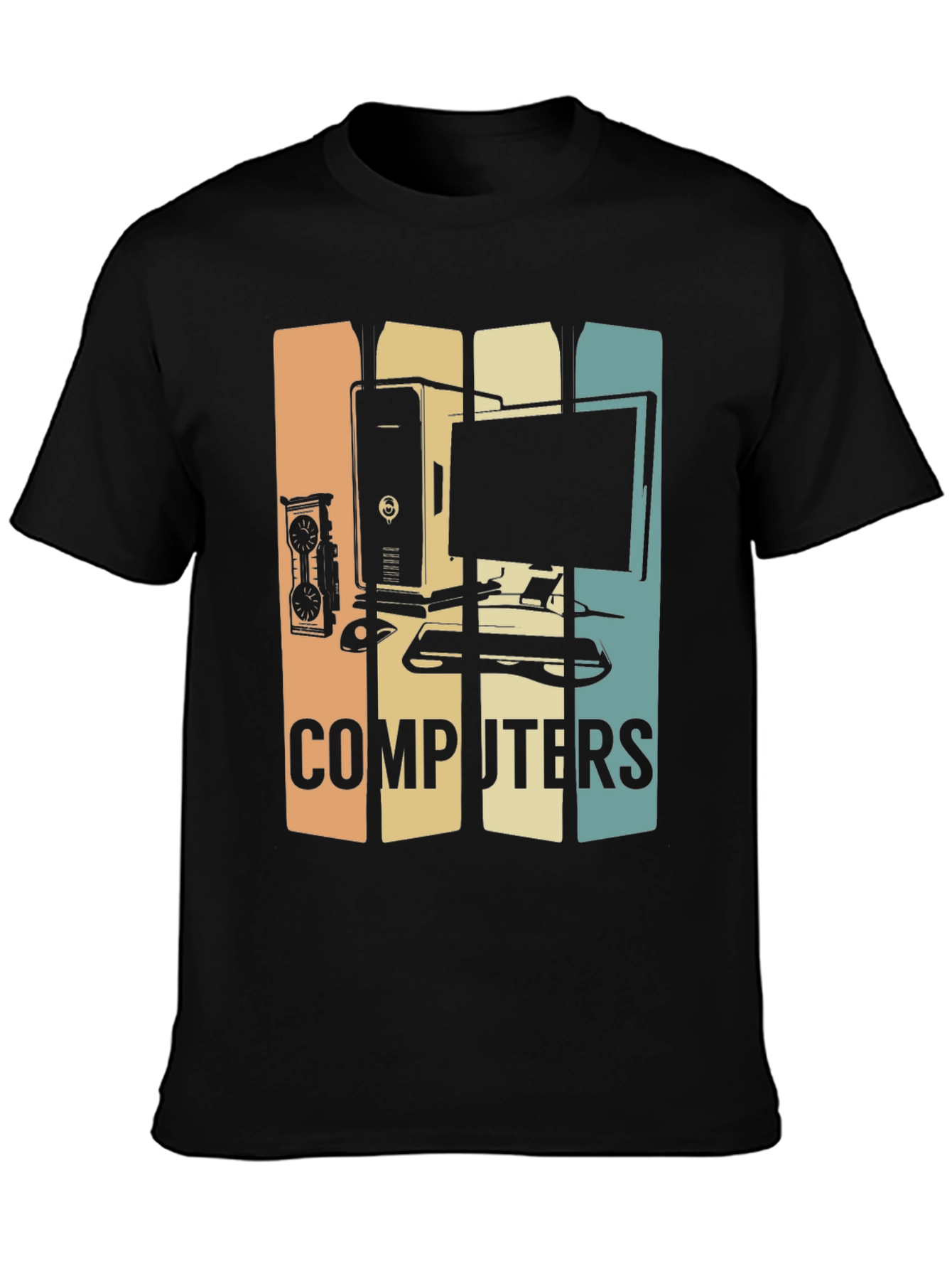 Retro Computers Graphic T-Shirt
