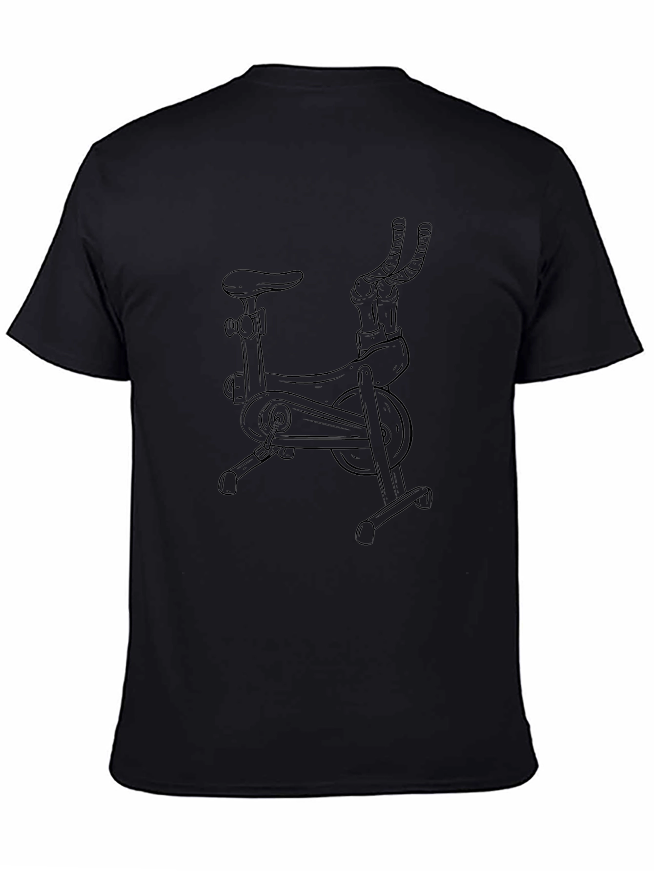 Cycling Workout Shirt - Fitness Theme