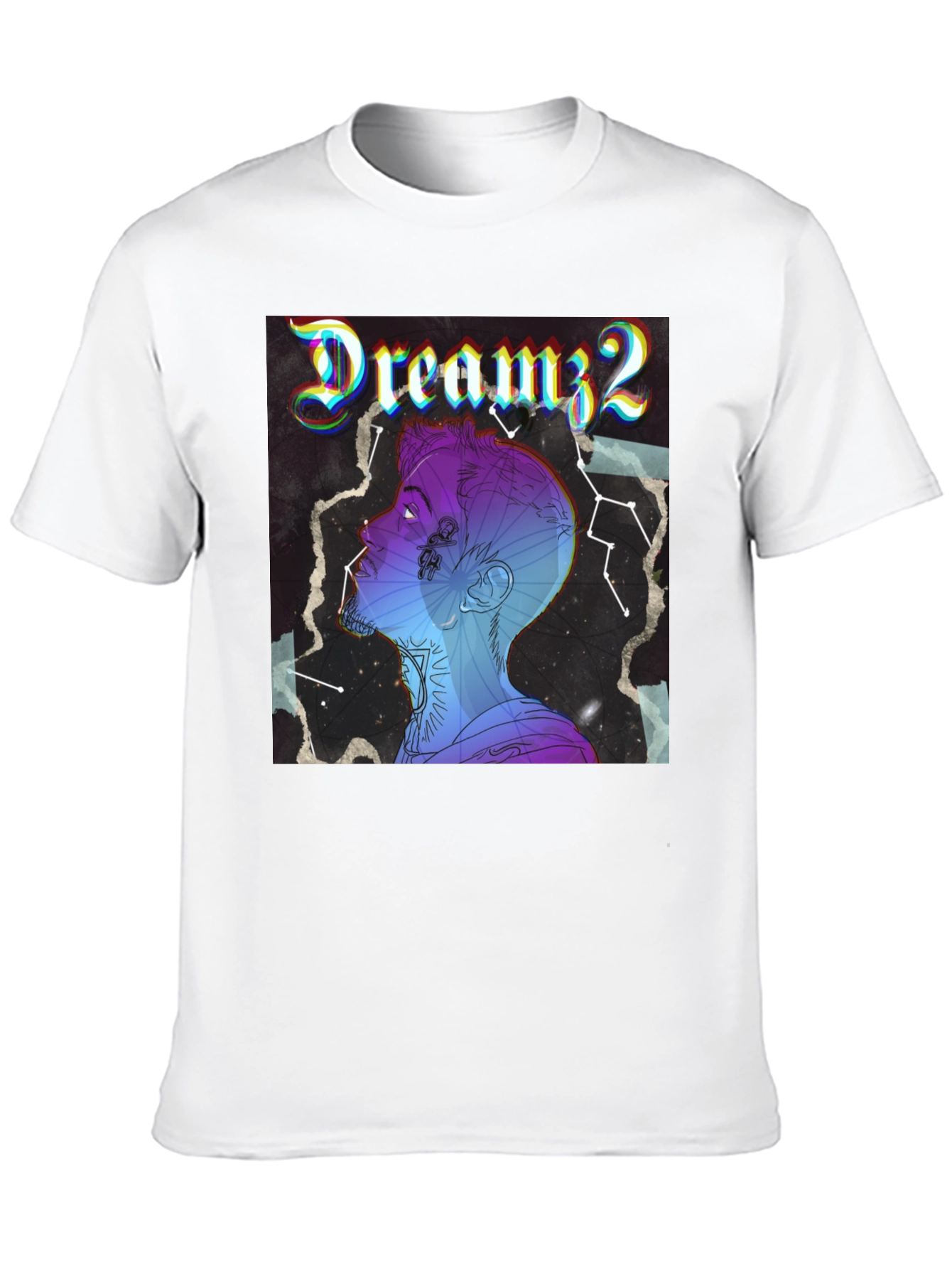 Dreamz2 Graphic T-Shirt - Stylish Black Tee