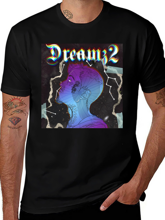 Dreamz2 Graphic T-Shirt - Stylish Black Tee