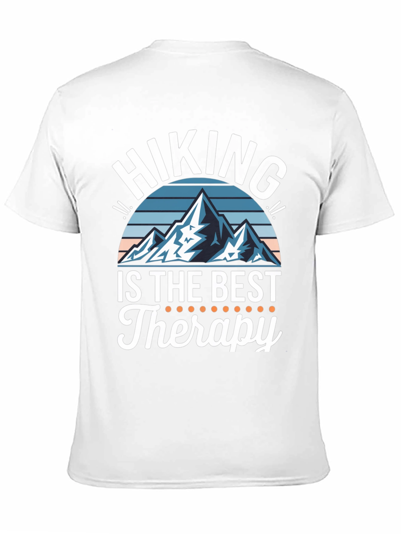 Hiking Therapy Graphic Tee - Mountain Lover Shirt