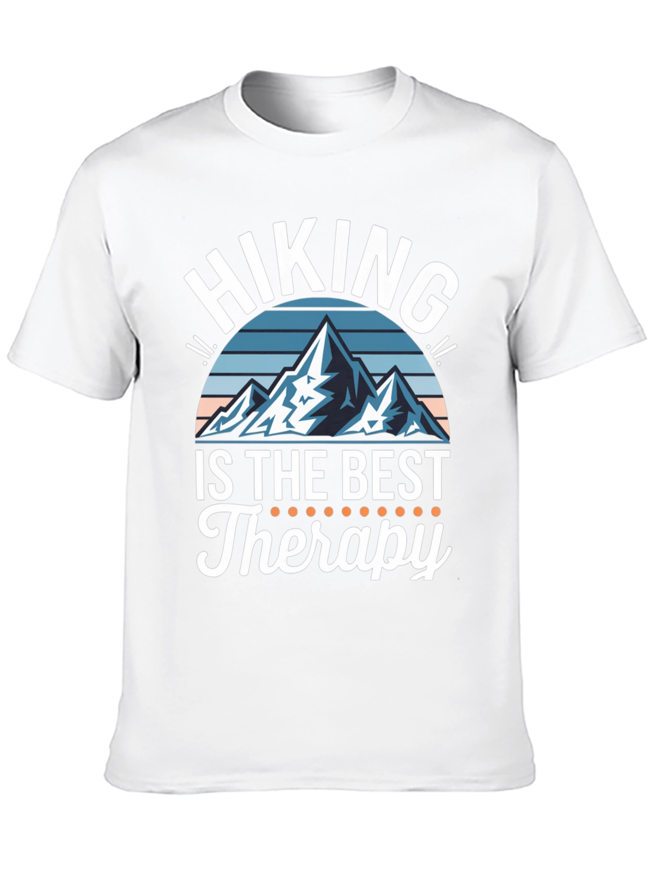 Hiking Therapy Graphic Tee - Mountain Lover Shirt