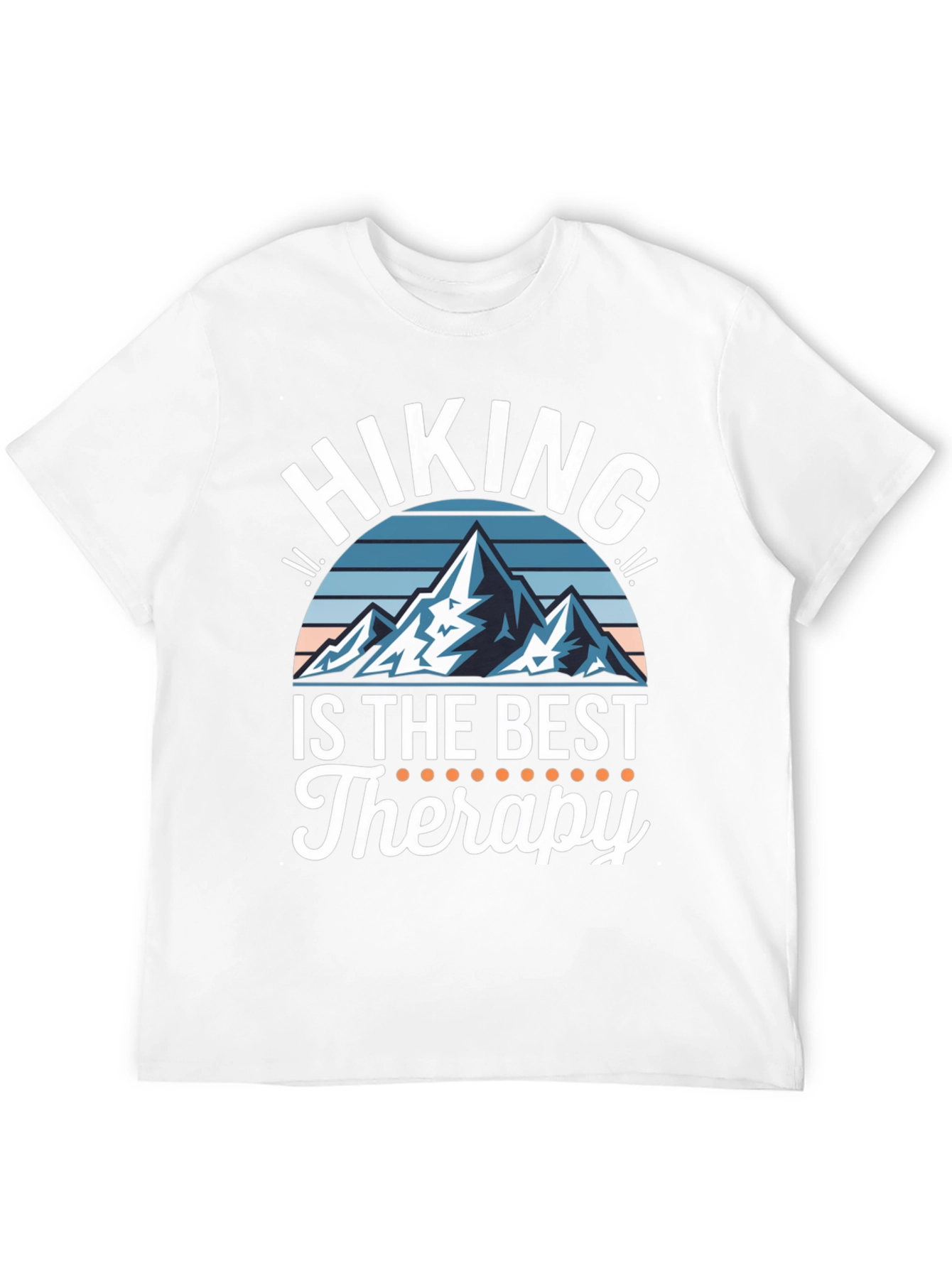 Hiking Therapy Graphic Tee - Mountain Lover Shirt