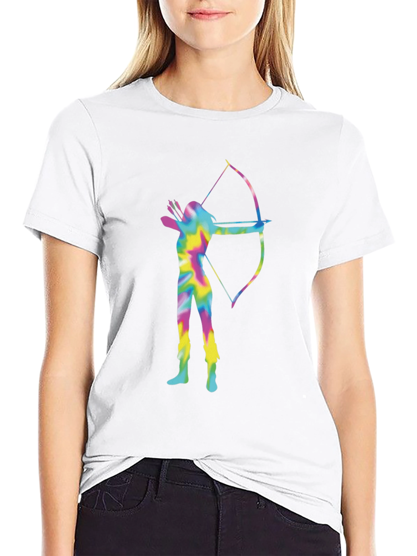 Archery Silhouette Graphic Tee