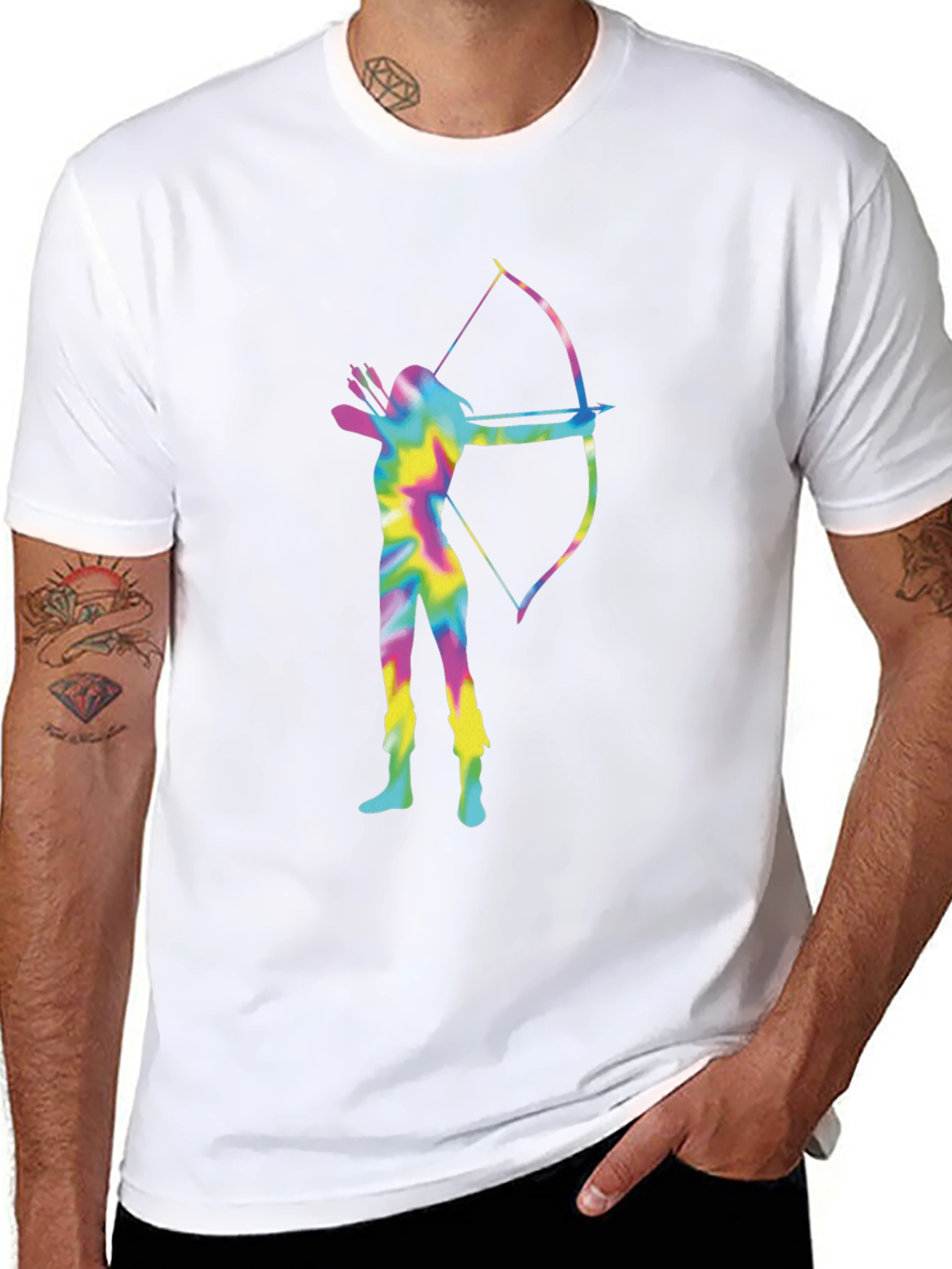 Archery Silhouette Graphic Tee