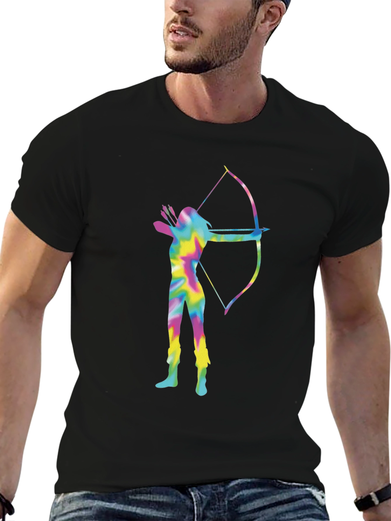 Archery Silhouette Graphic Tee