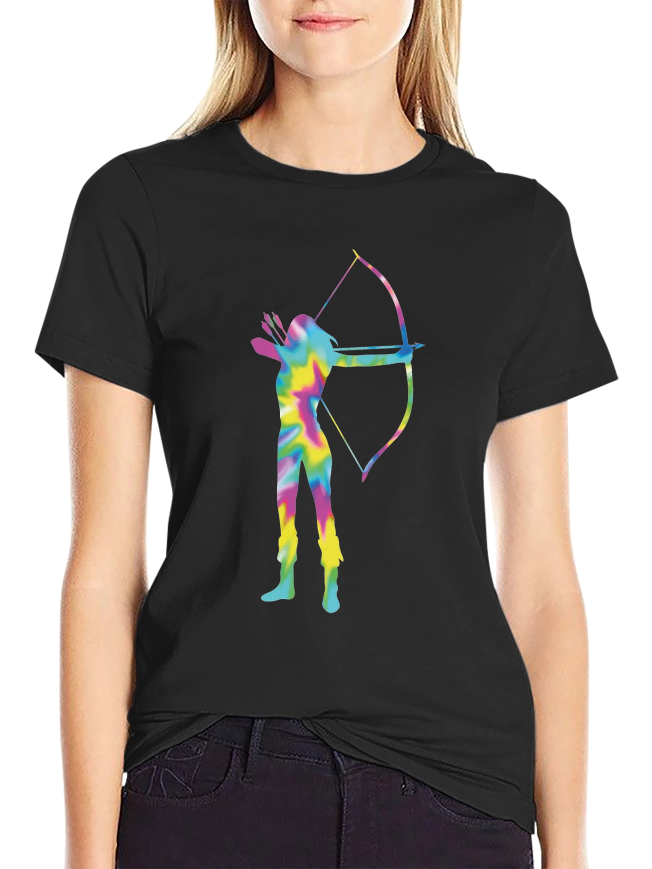 Archery Silhouette Graphic Tee