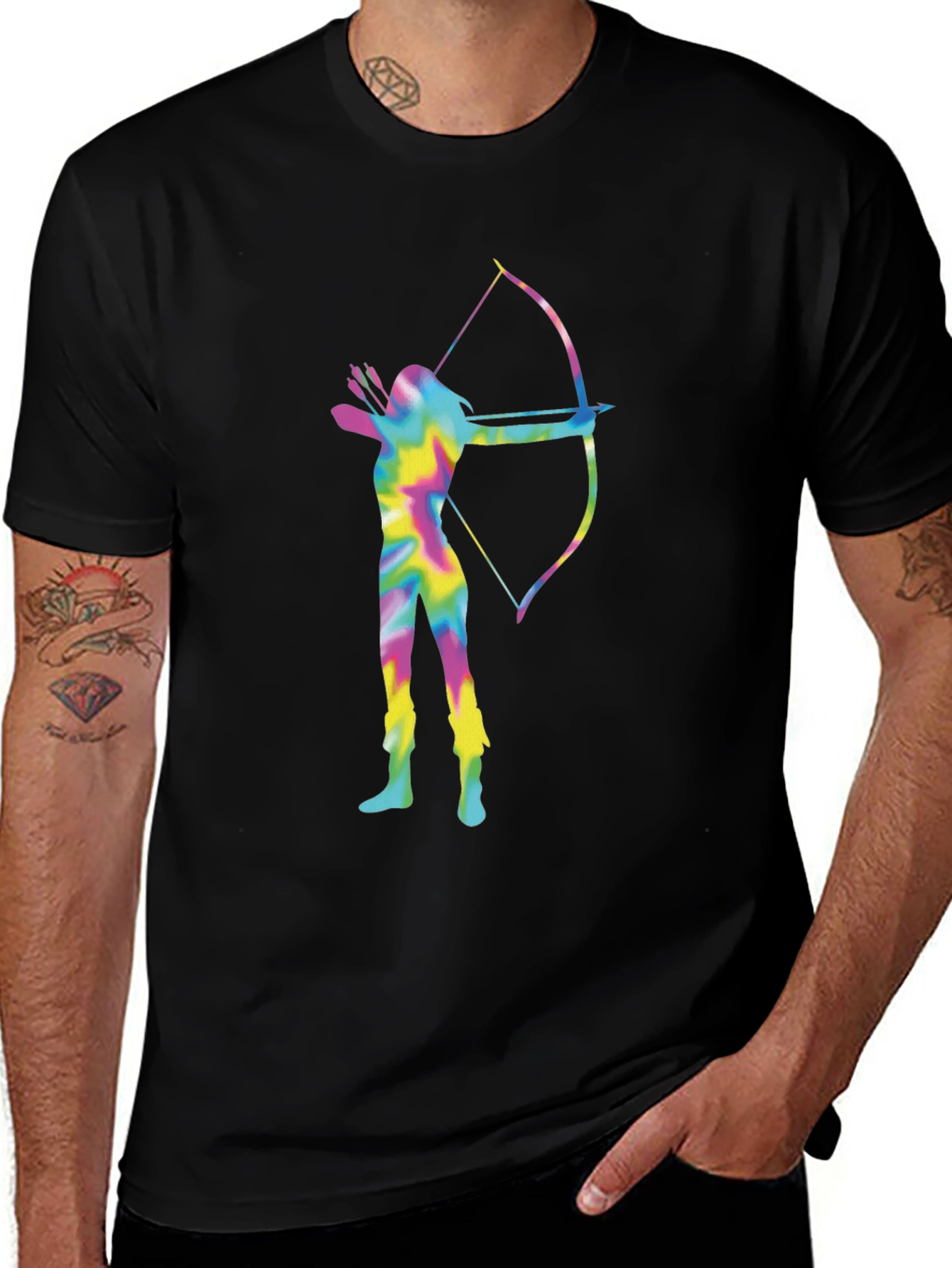 Archery Silhouette Graphic Tee