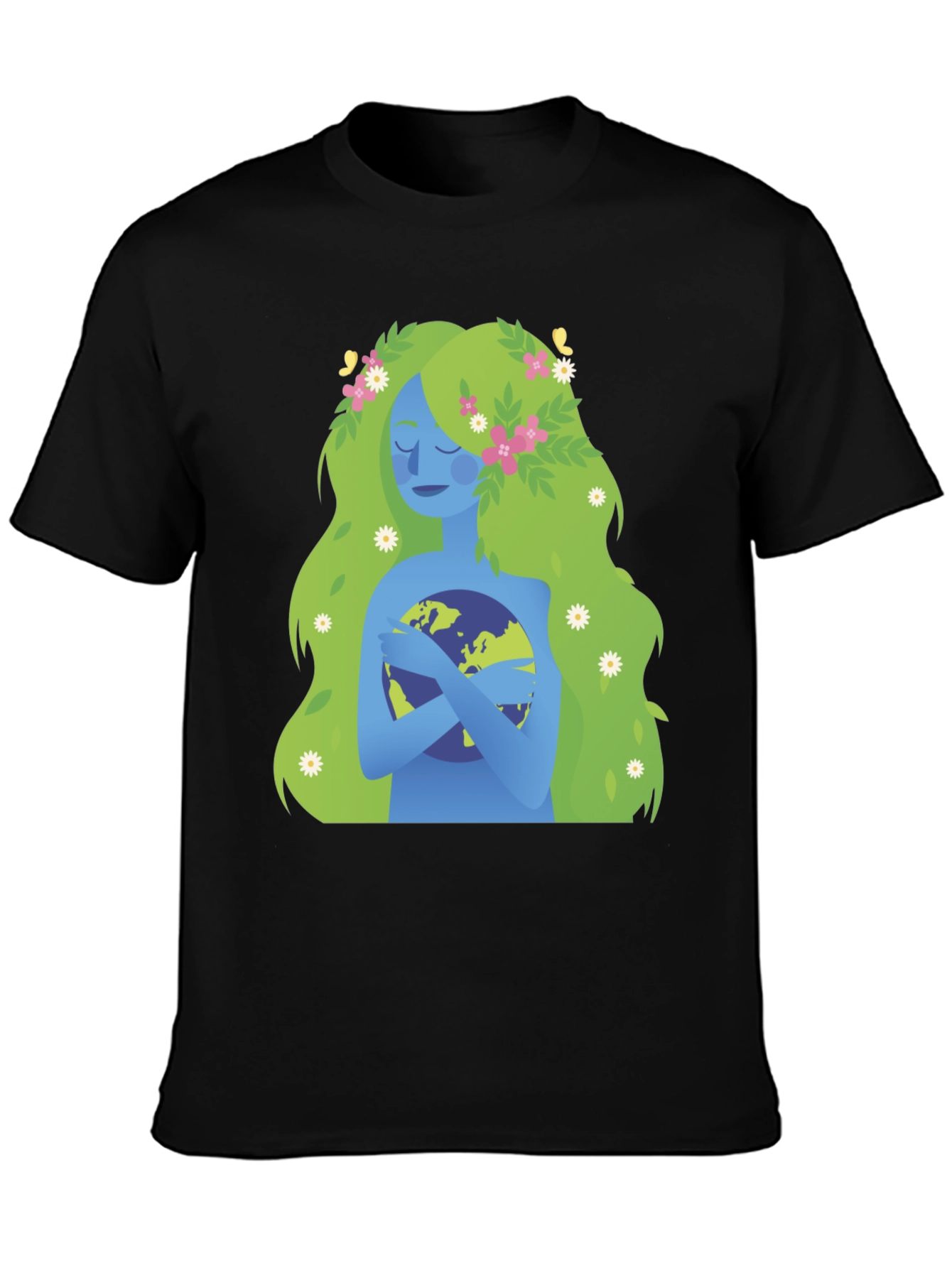 Mother Earth Graphic Tee - Protect Our Planet!