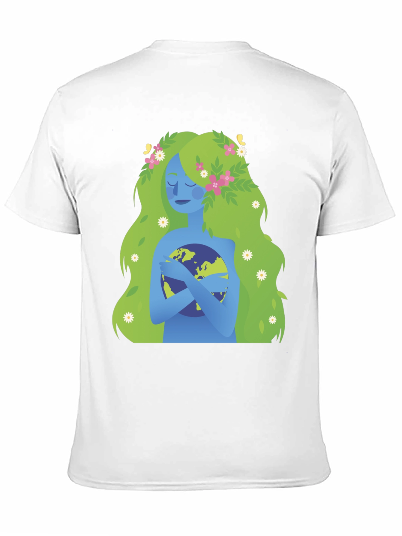Mother Earth Graphic Tee - Protect Our Planet!