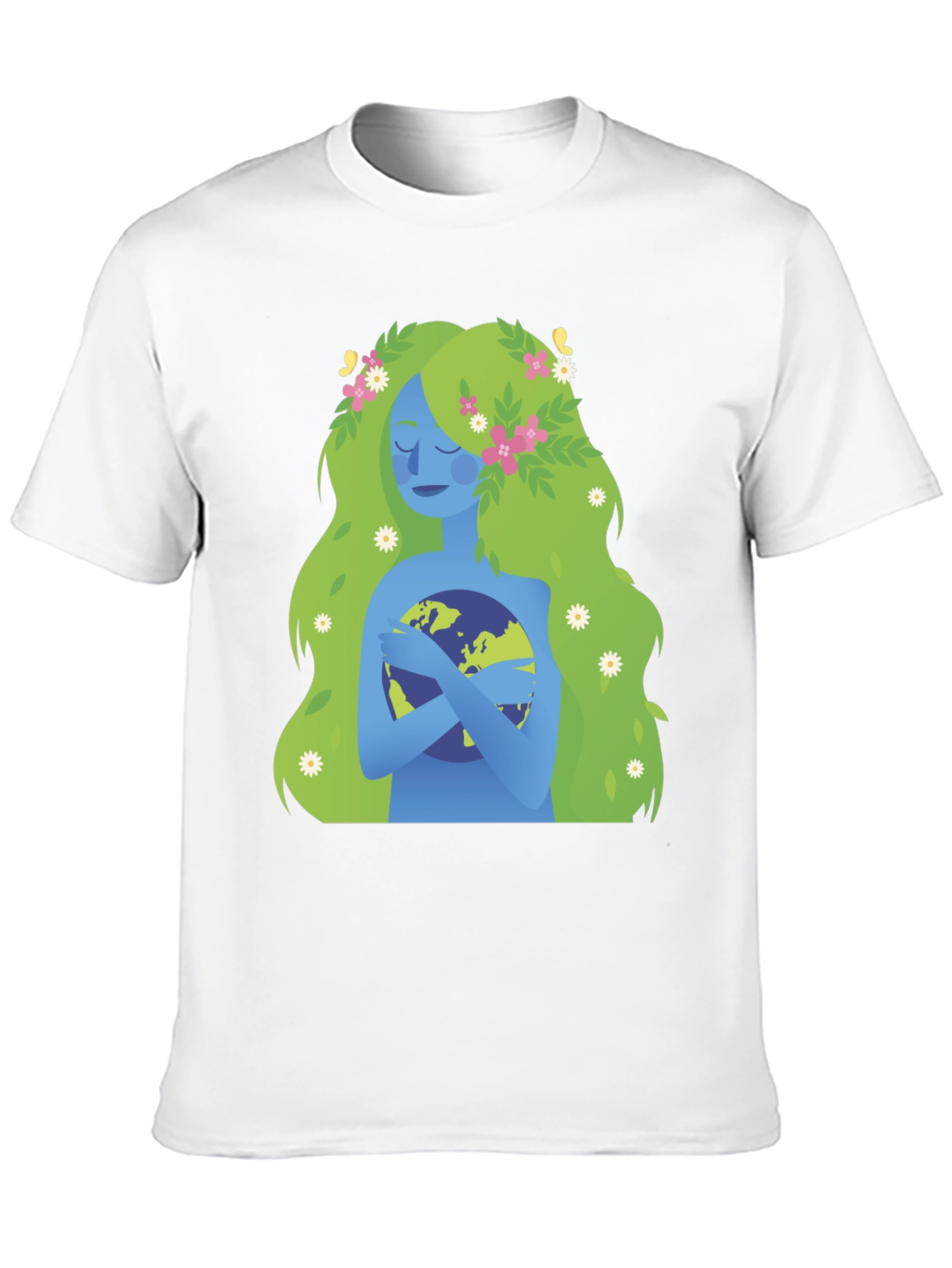 Mother Earth Graphic Tee - Protect Our Planet!