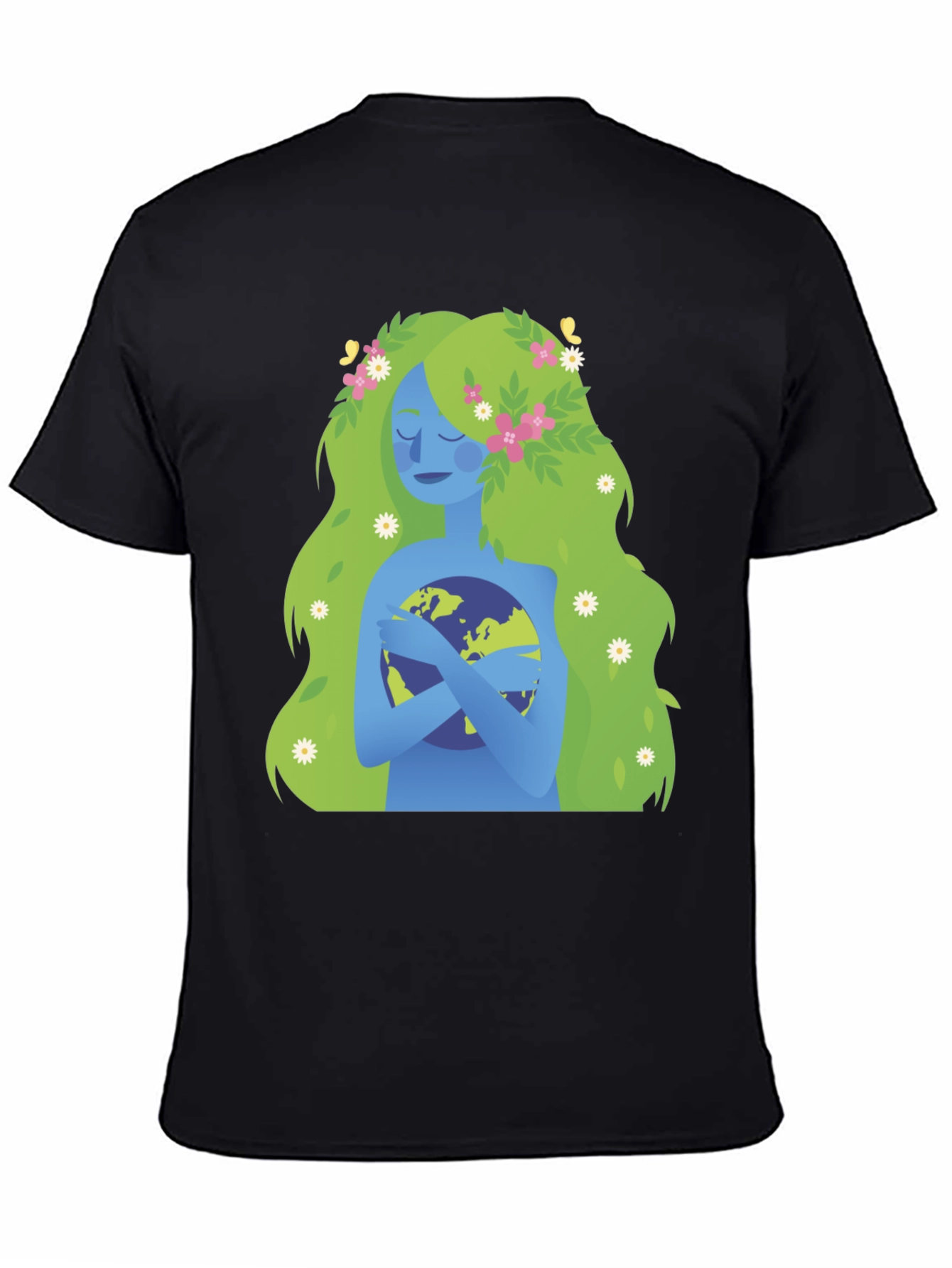 Mother Earth Graphic Tee - Protect Our Planet!