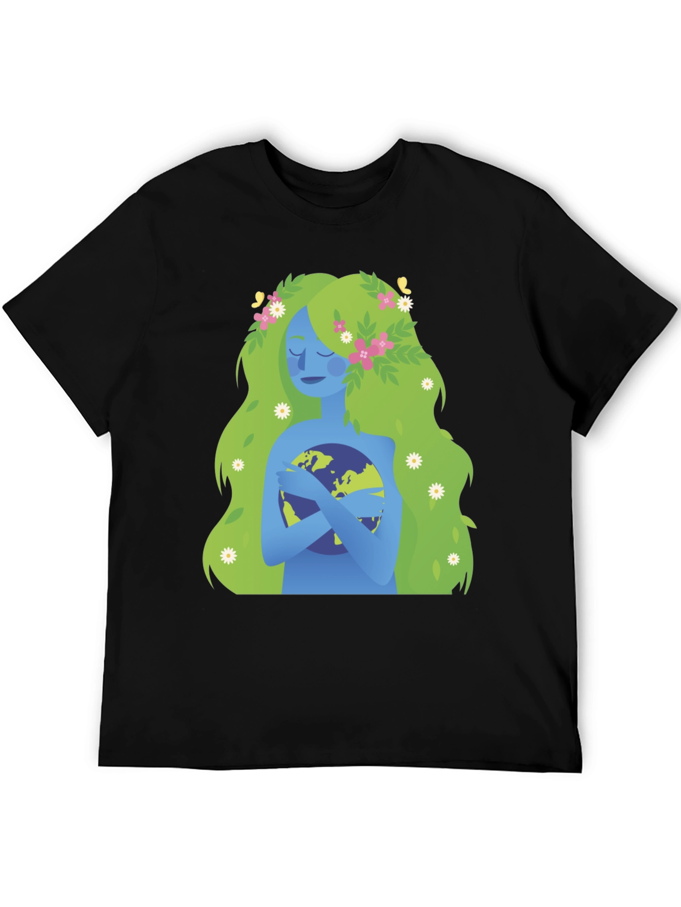 Mother Earth Graphic Tee - Protect Our Planet!