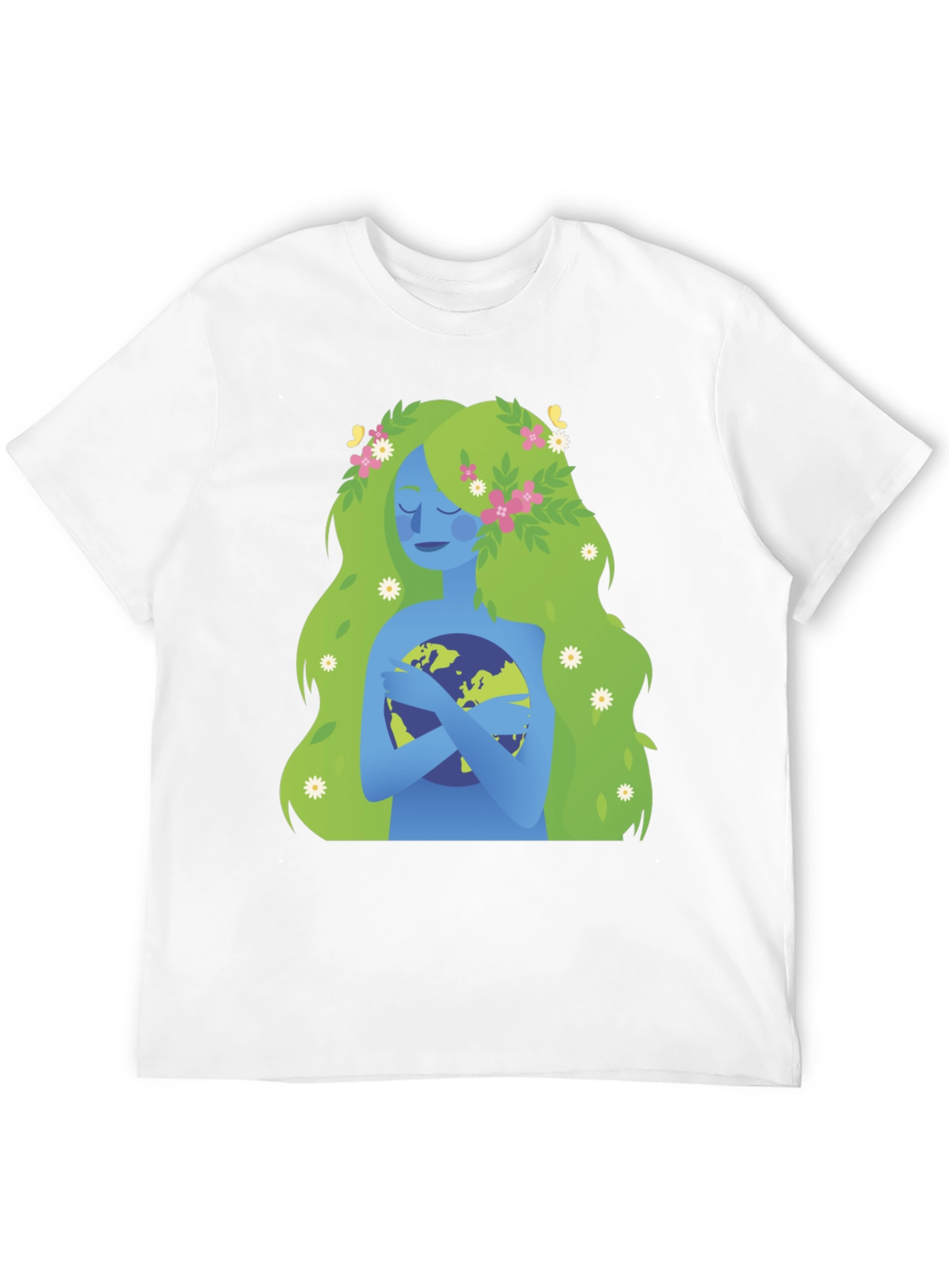 Mother Earth Graphic Tee - Protect Our Planet!