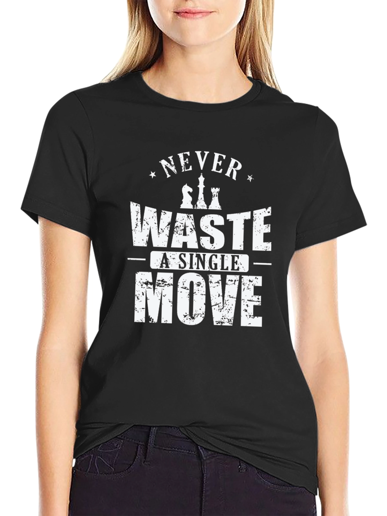 Never Waste a Single Move Graphic T-Shirt