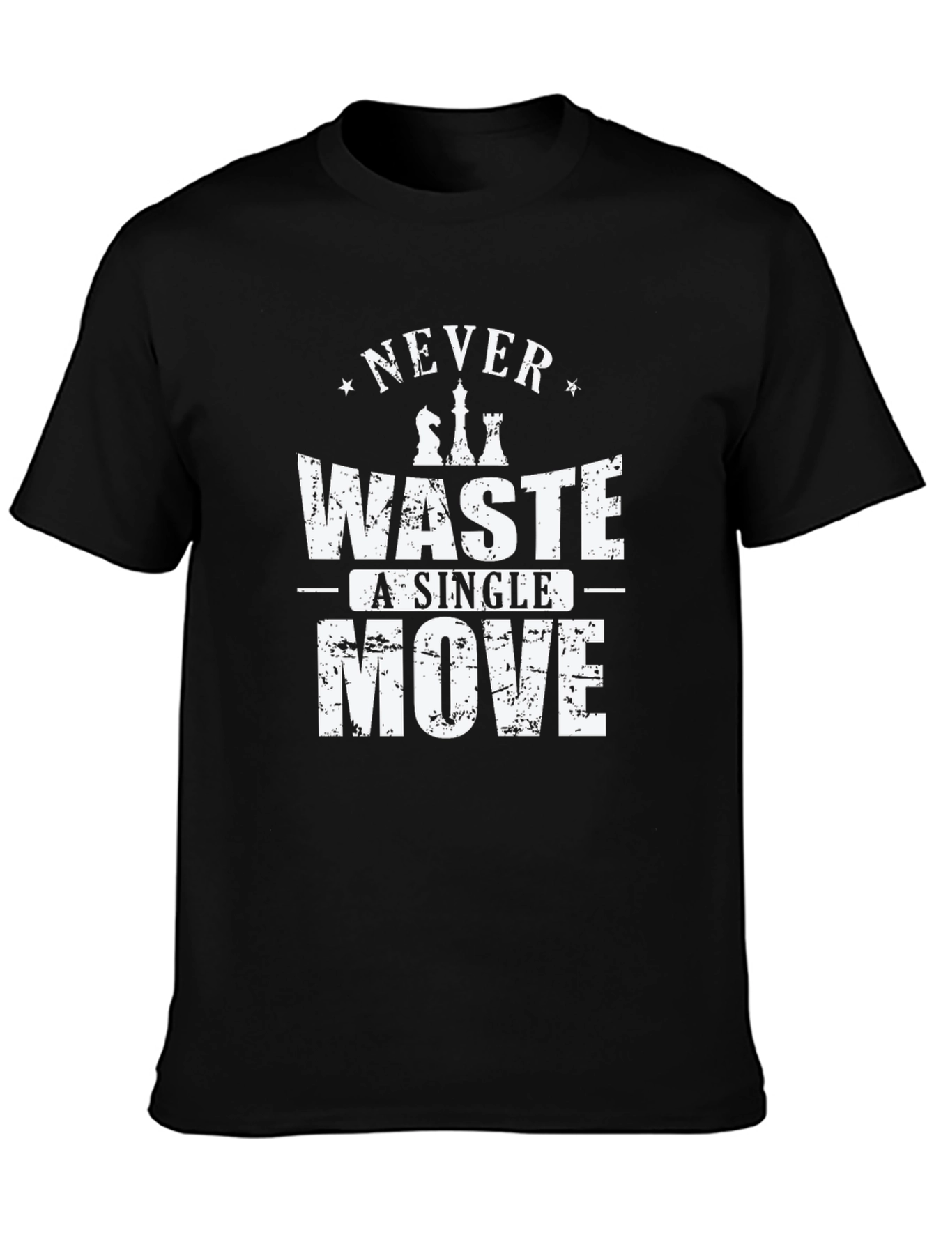 Never Waste a Single Move Graphic T-Shirt