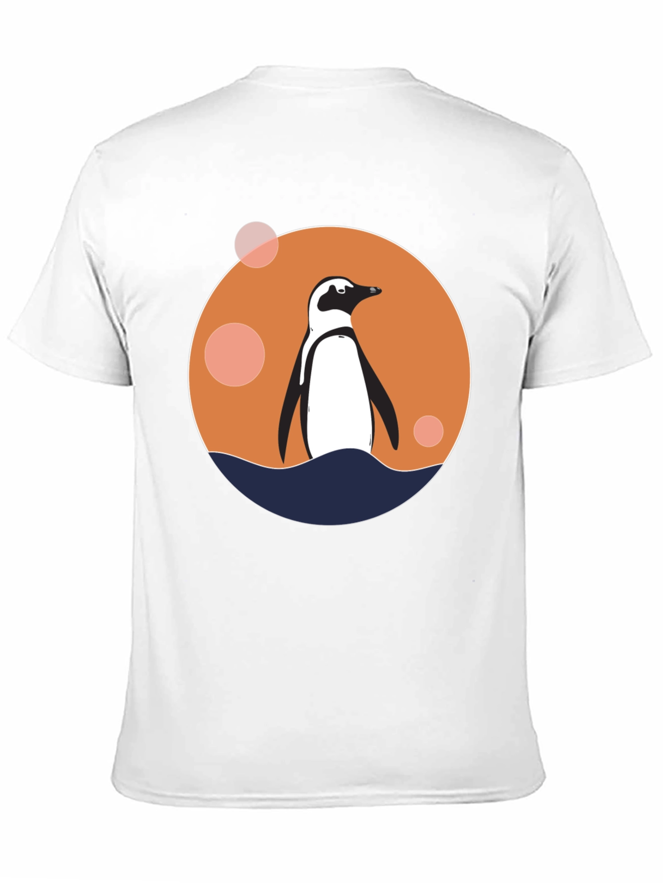 Penguin Graphic Black T-Shirt