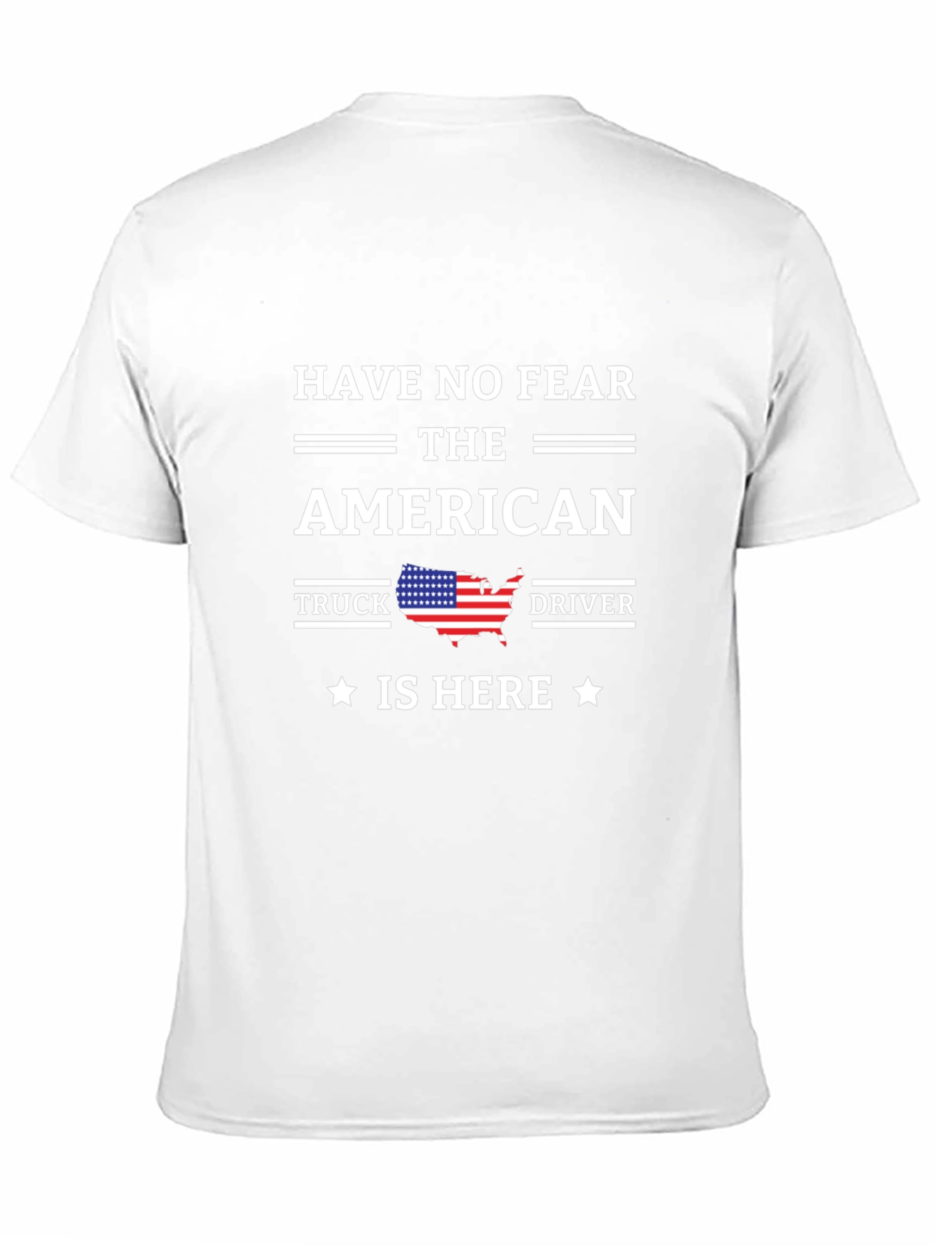 American Truck Driver T-Shirt - Patriotic Pride