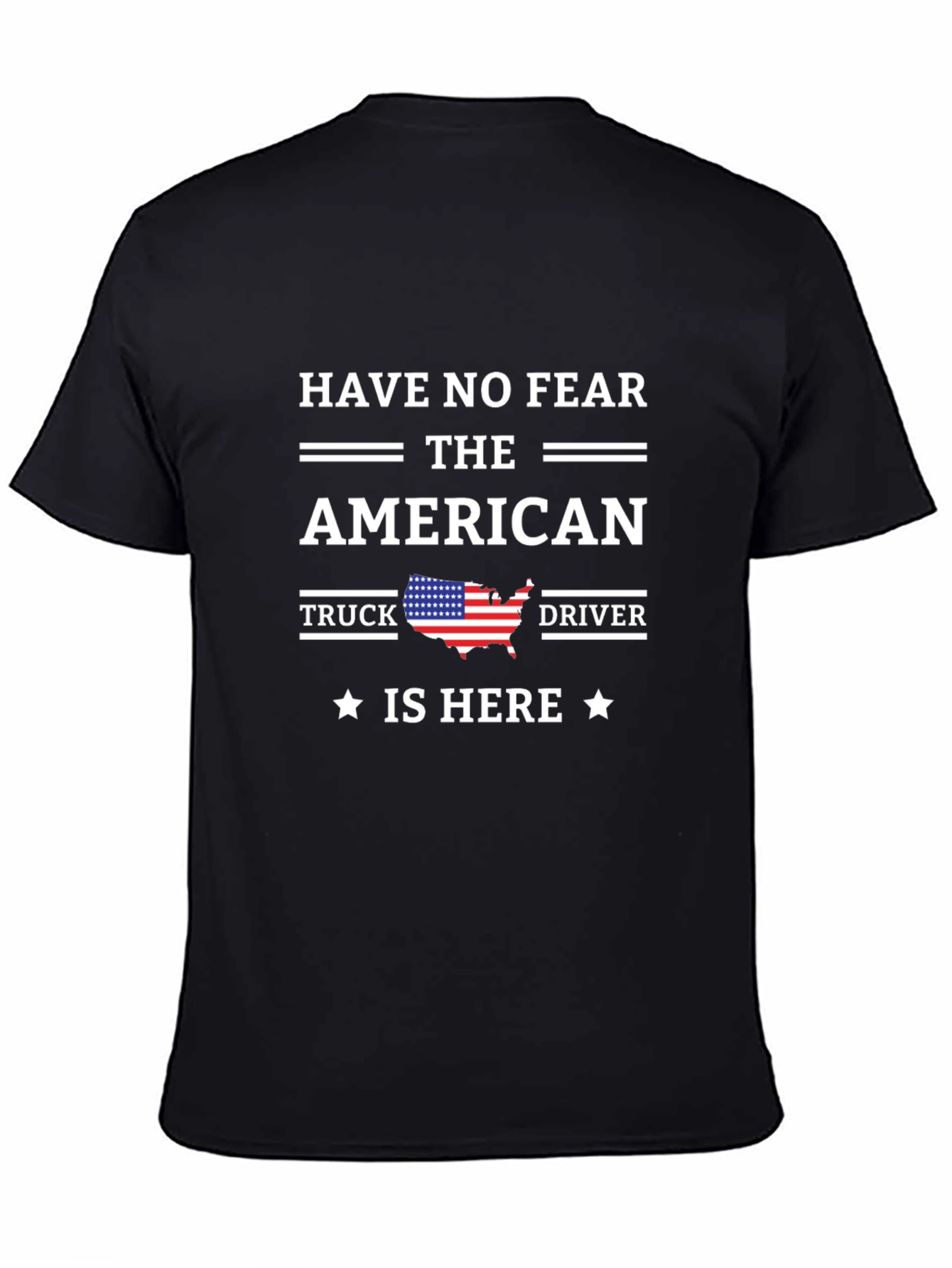 American Truck Driver T-Shirt - Patriotic Pride