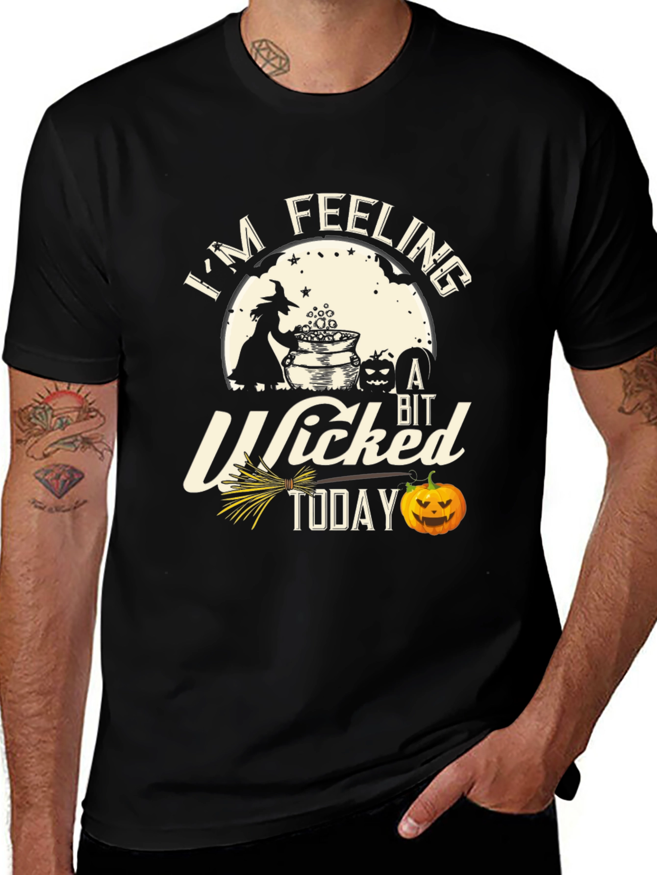 Wicked Today Halloween Graphic T-Shirt