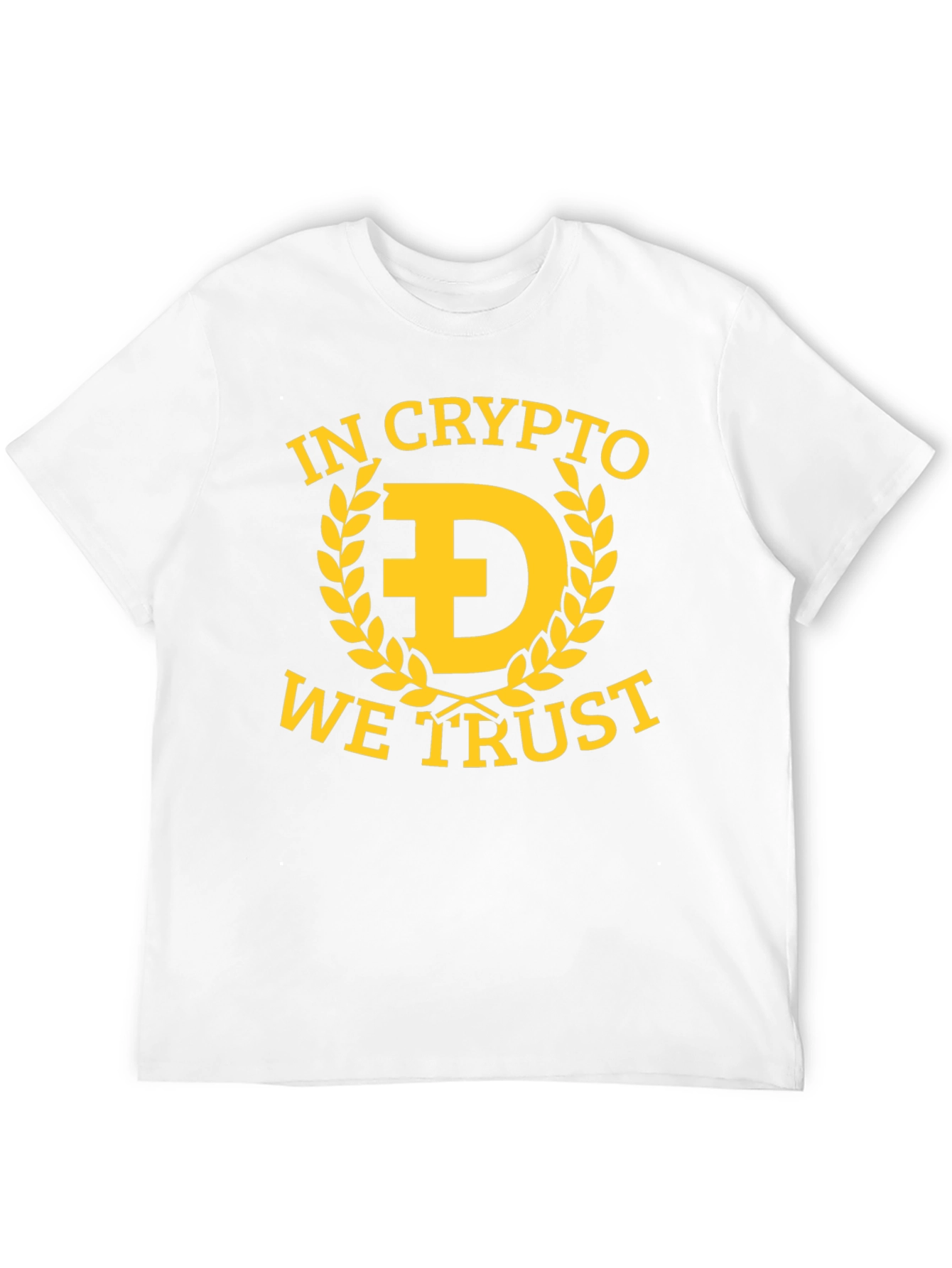 In Crypto We Trust T-Shirt - Dogecoin