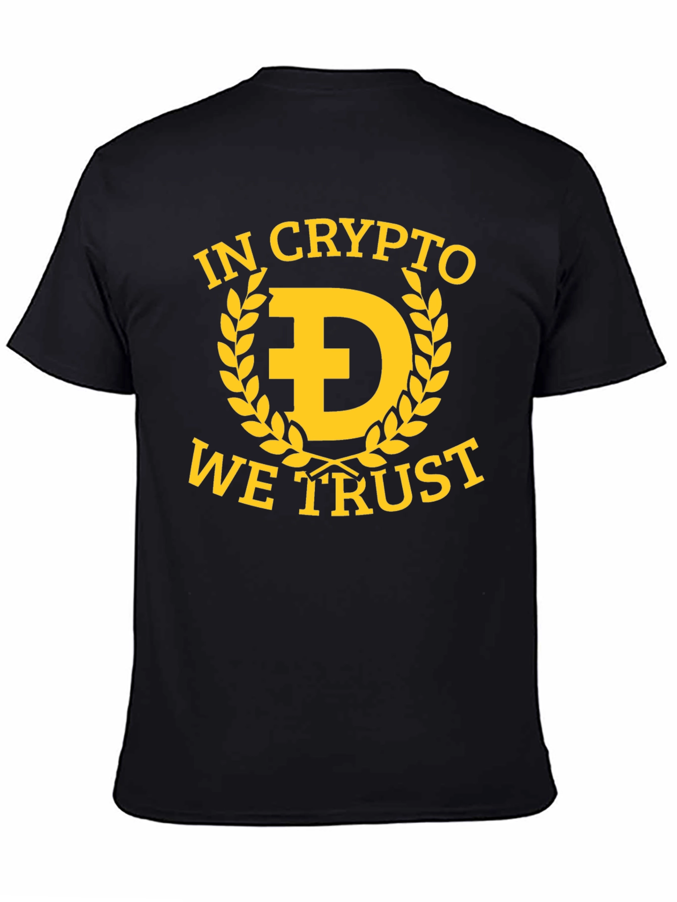 In Crypto We Trust T-Shirt - Dogecoin