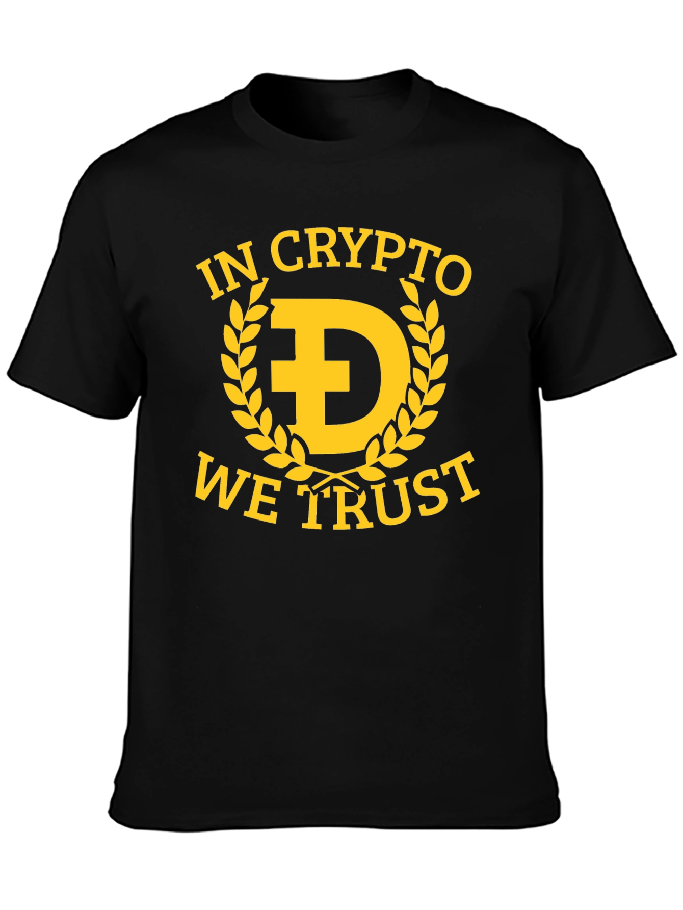 In Crypto We Trust T-Shirt - Dogecoin