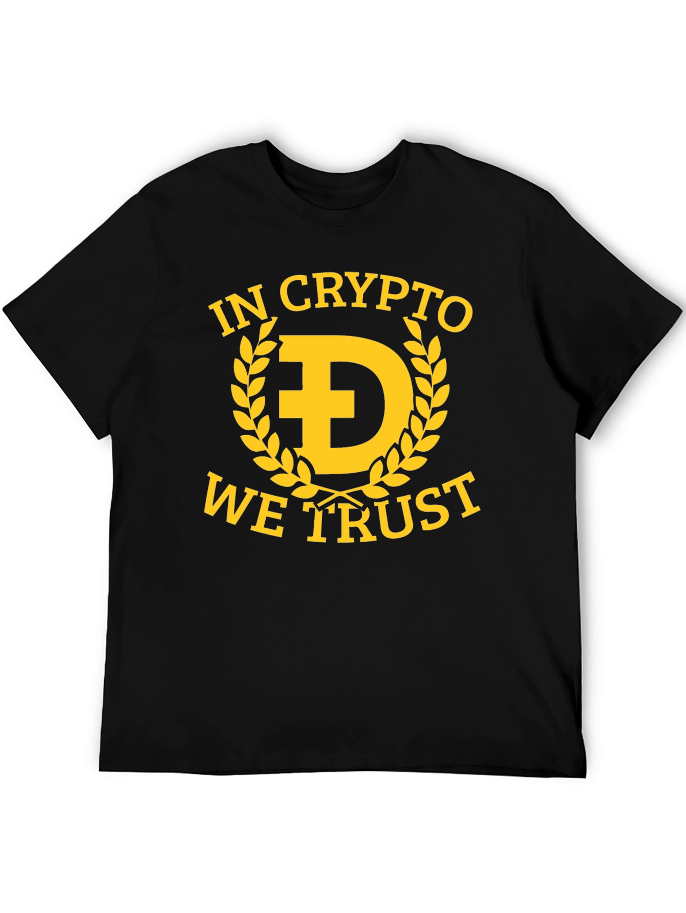 In Crypto We Trust T-Shirt - Dogecoin