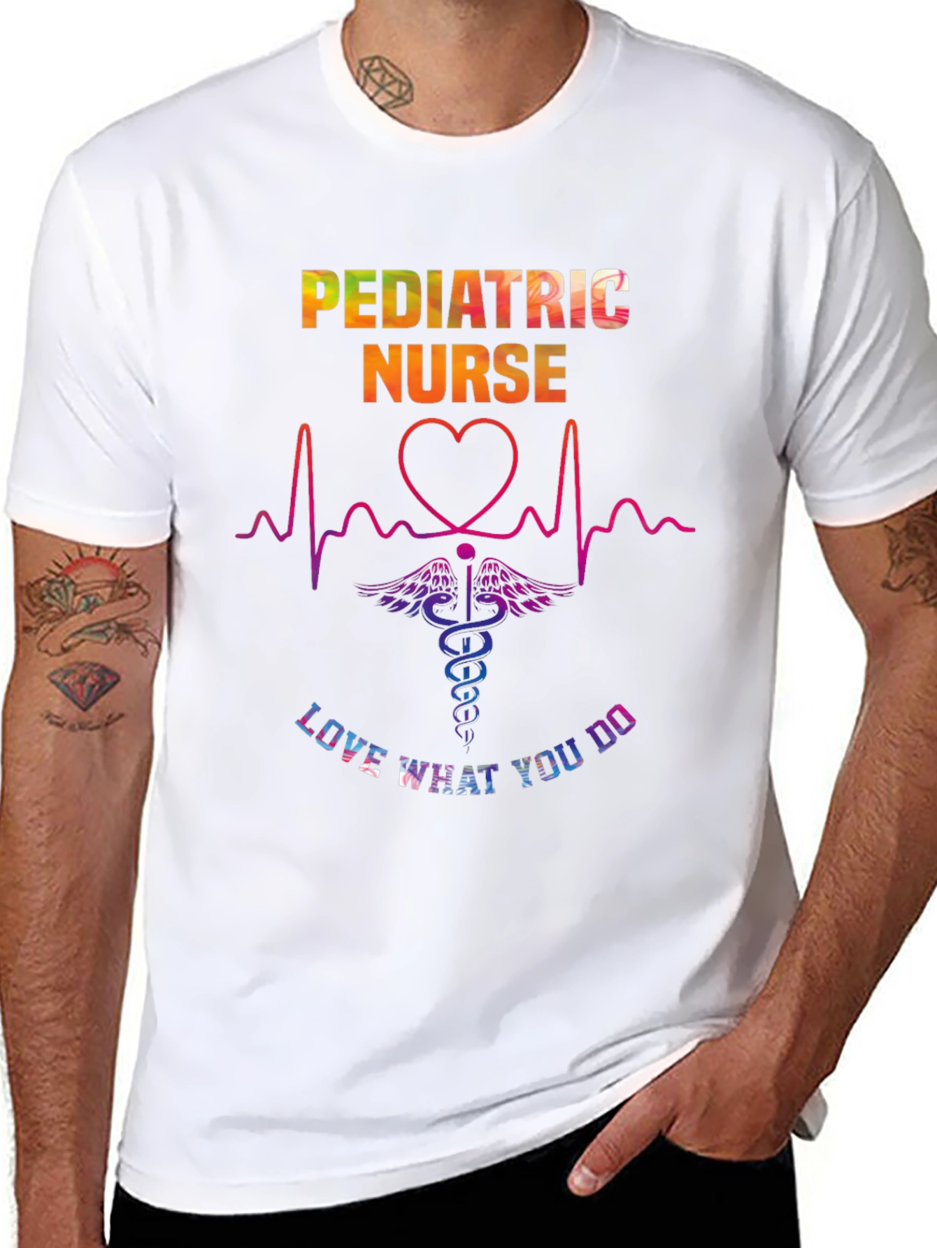 Pediatric Nurse T-Shirt - Love What You Do!