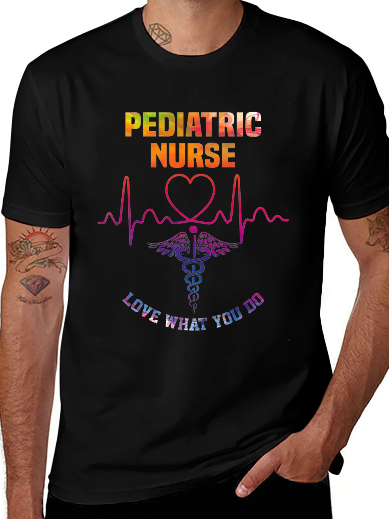 Pediatric Nurse T-Shirt - Love What You Do!